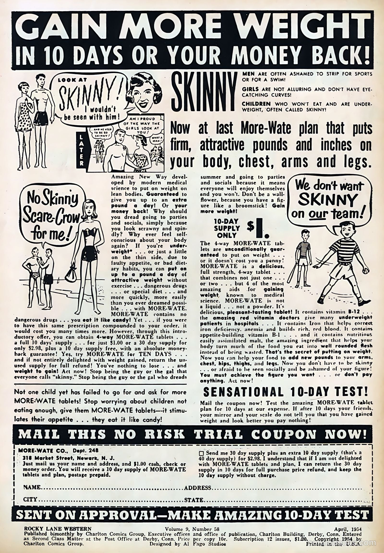 Rocky Lane Western #58 (1954) — page 2 of 36