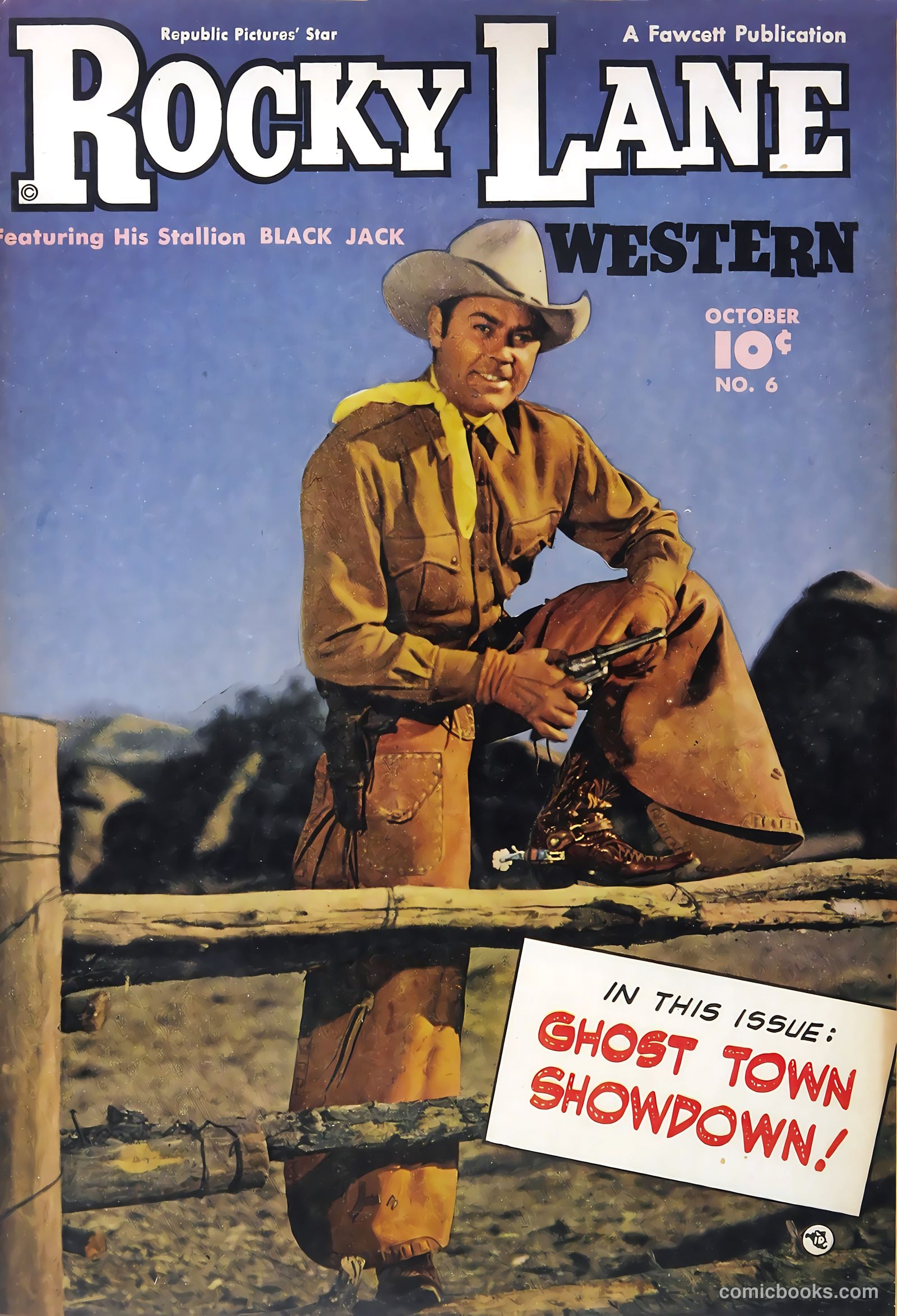 Rocky Lane Western #6
