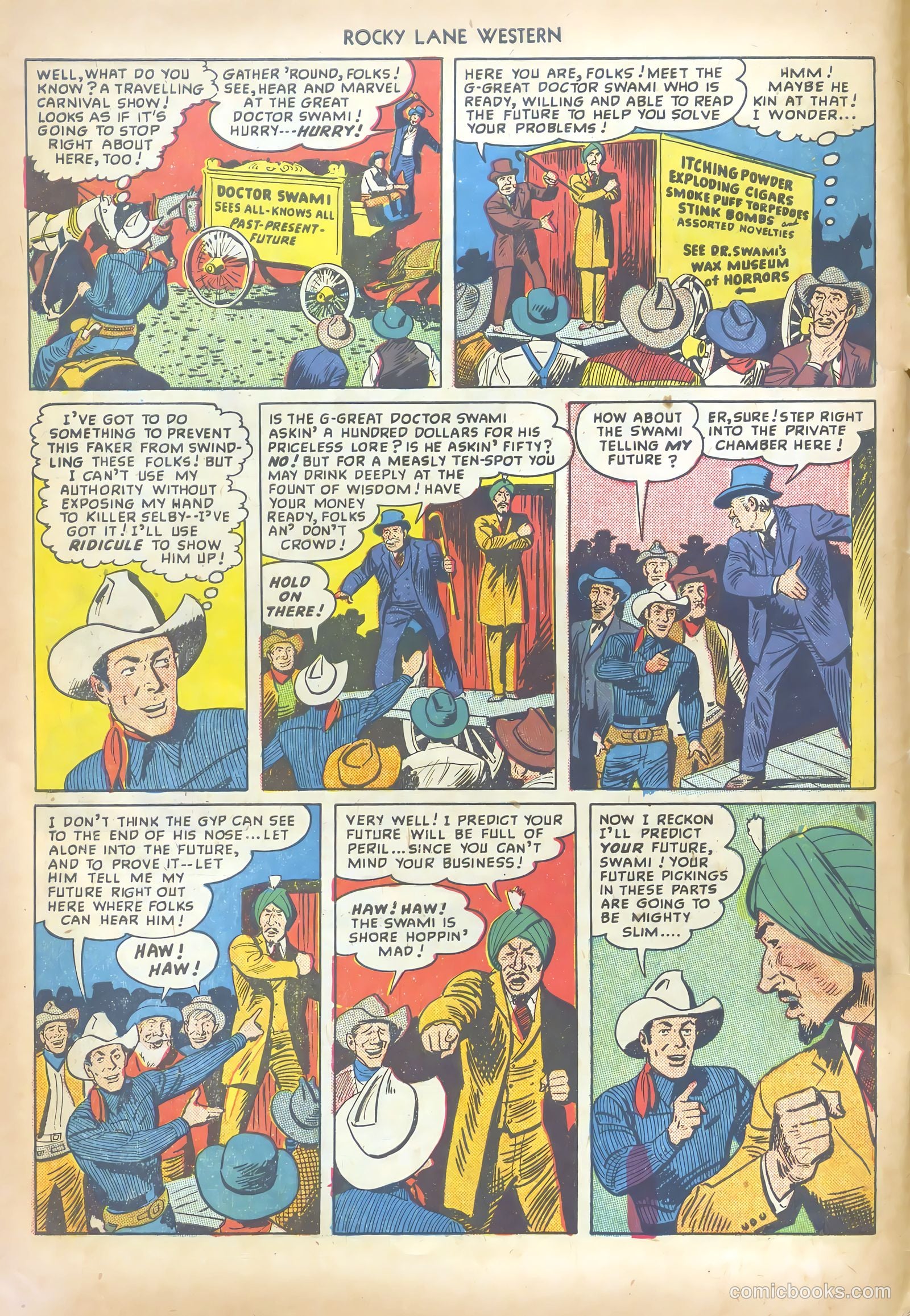 Rocky Lane Western #6 (1949) — page 6 of 36