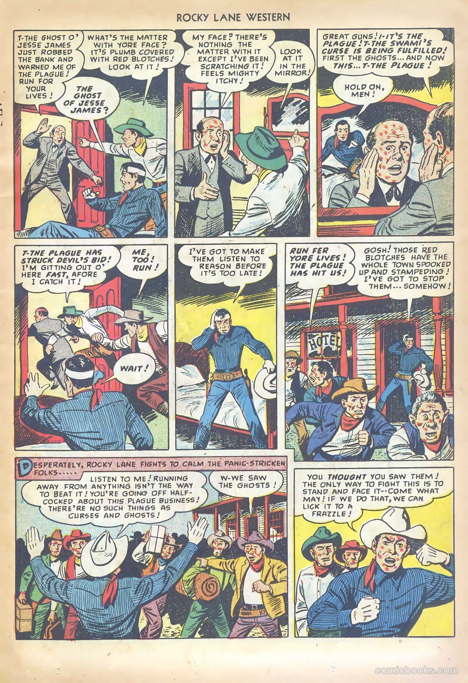 Rocky Lane Western #6 (1949) — page 13 of 36