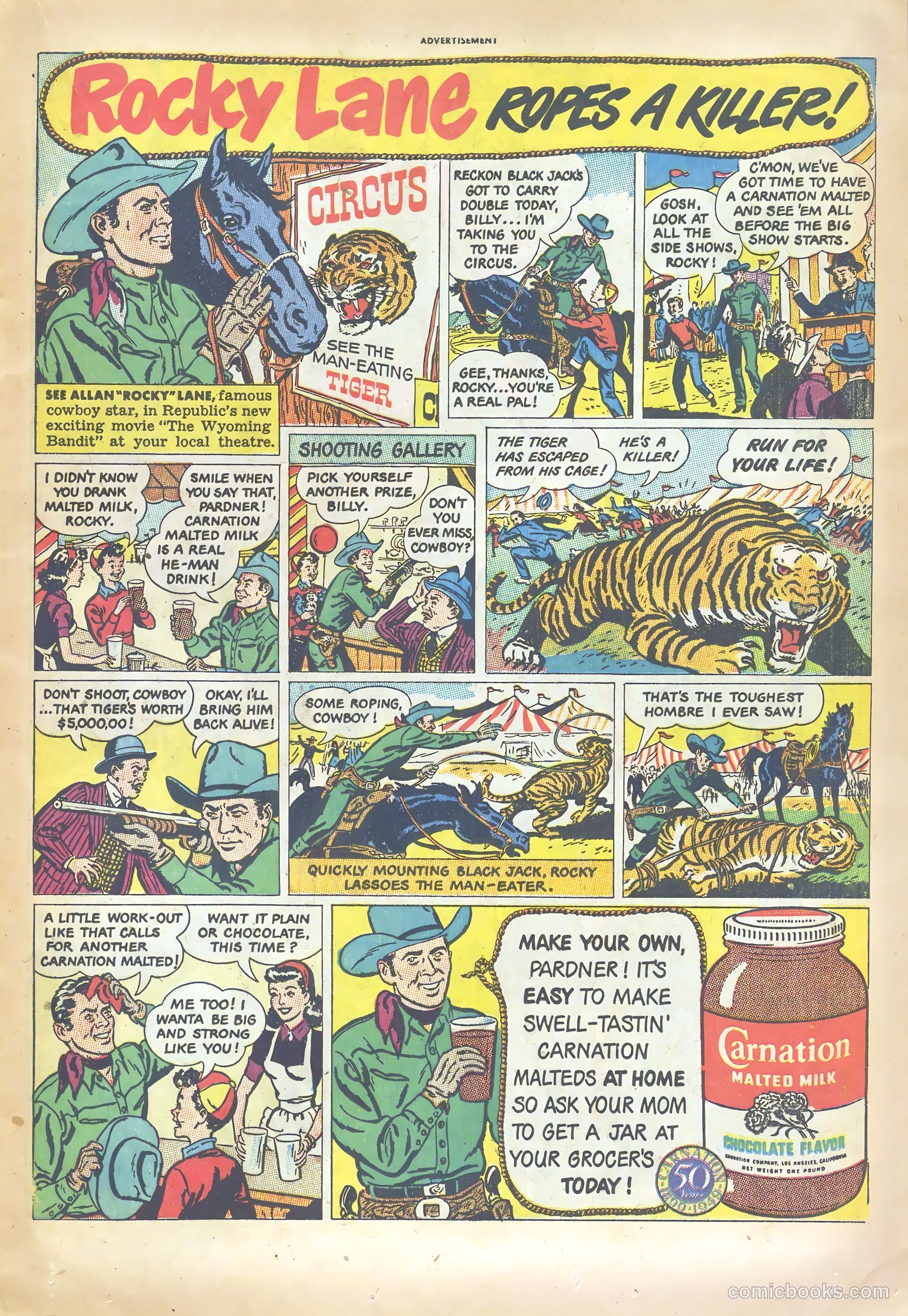 Rocky Lane Western #6 (1949) — page 17 of 36