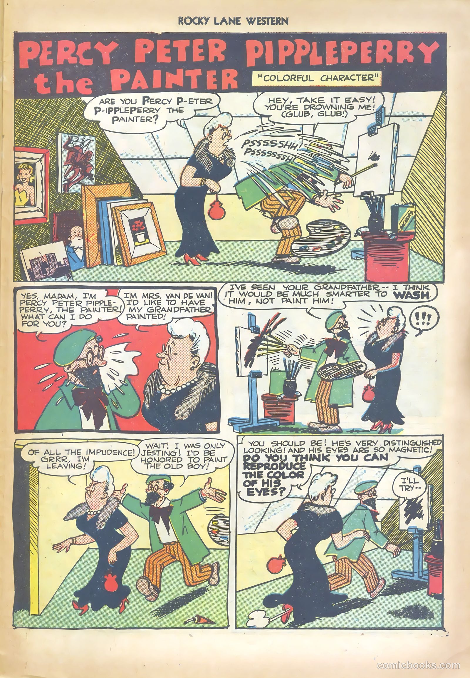 Rocky Lane Western #6 (1949) — page 27 of 36