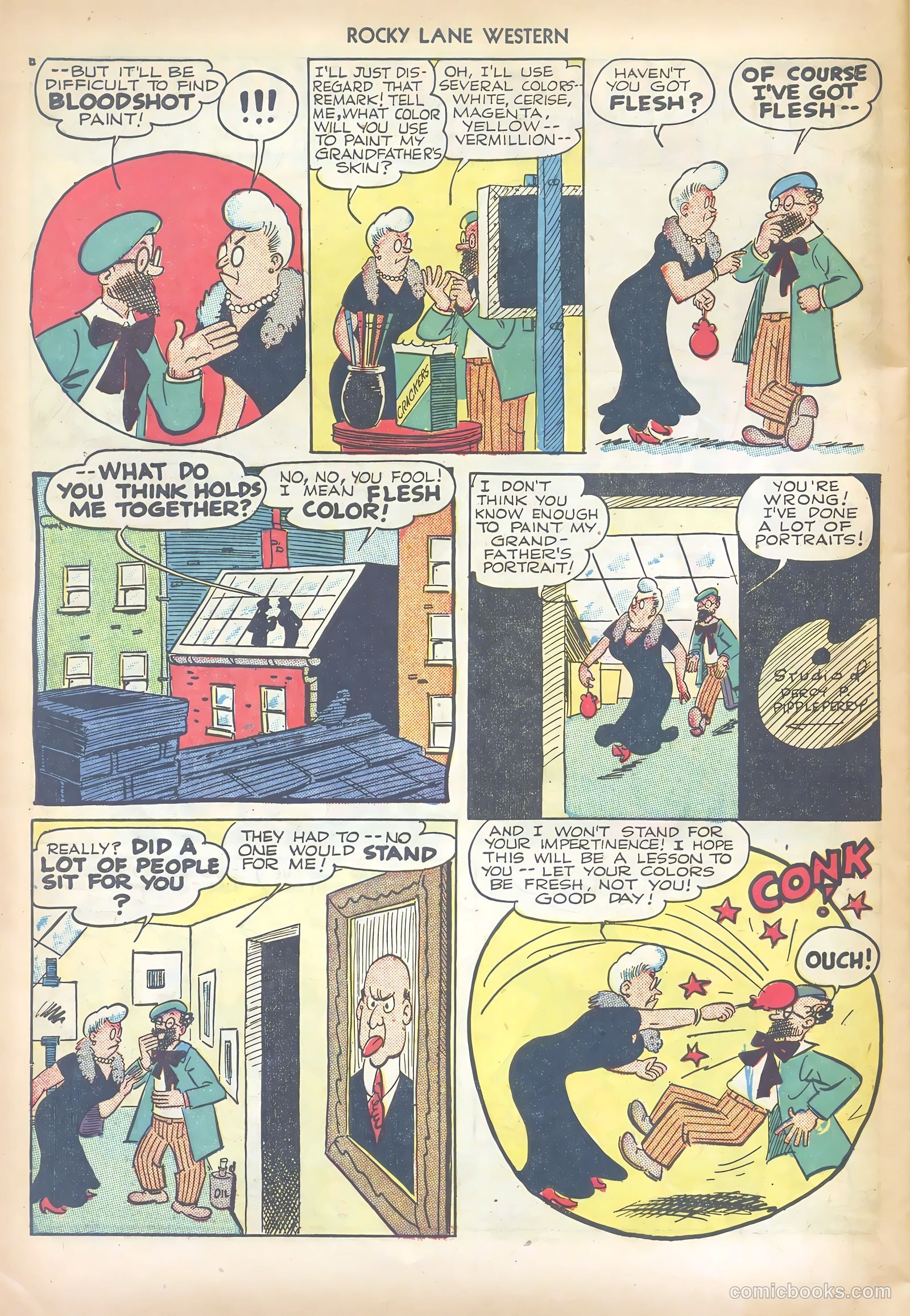 Rocky Lane Western #6 (1949) — page 28 of 36