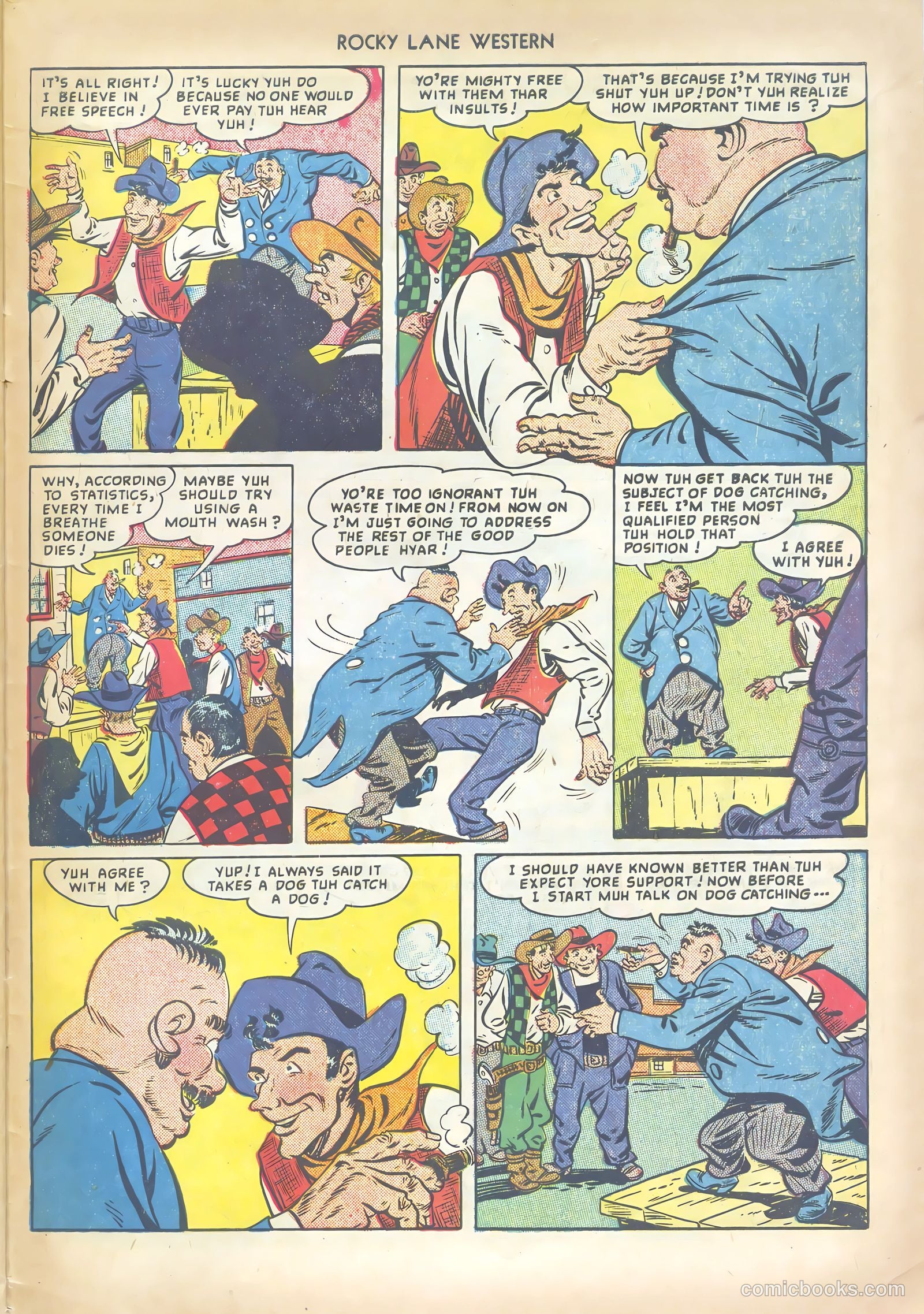 Rocky Lane Western #6 (1949) — page 31 of 36