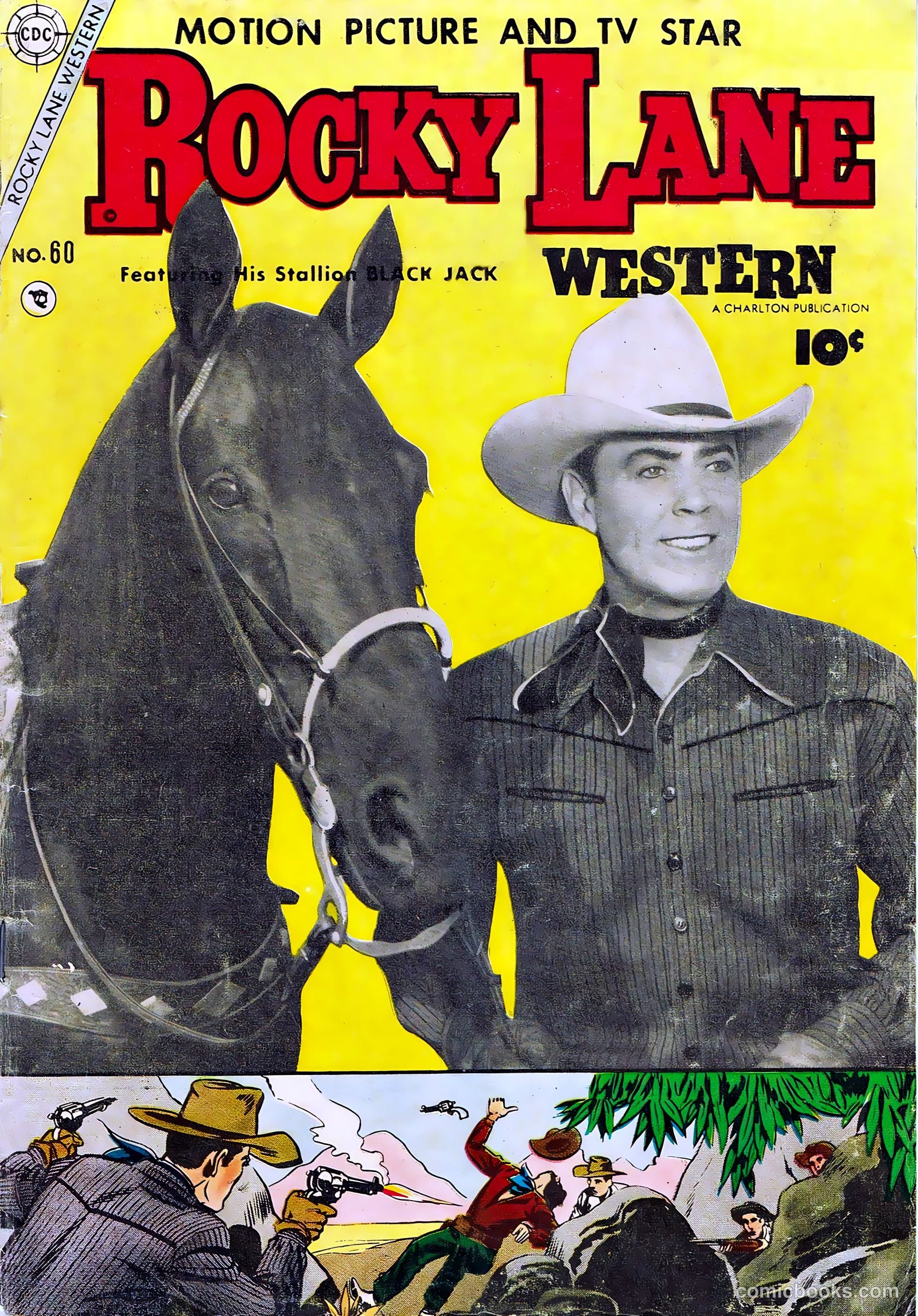 Rocky Lane Western #60