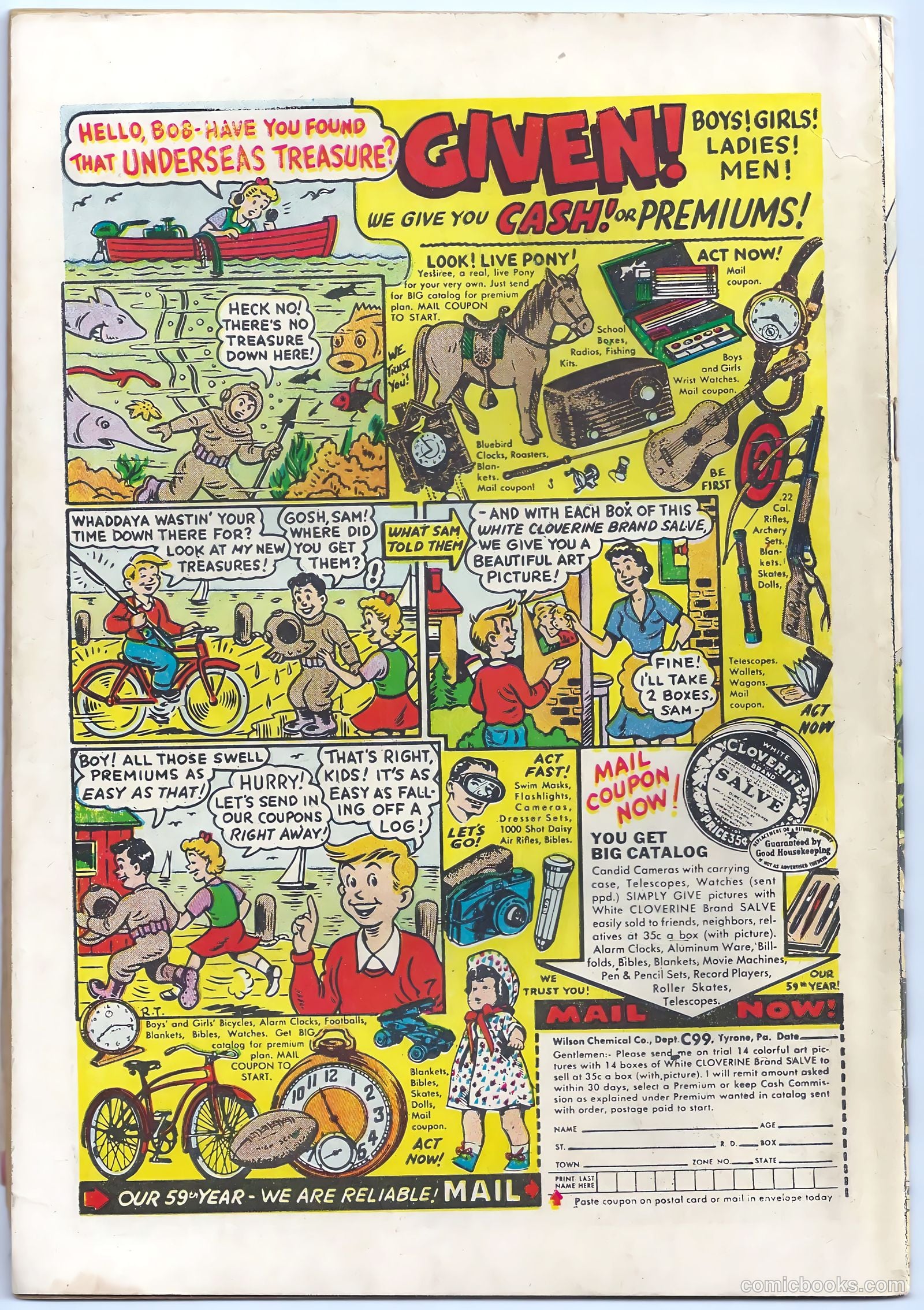 Rocky Lane Western #63 (1954) — page 36 of 37