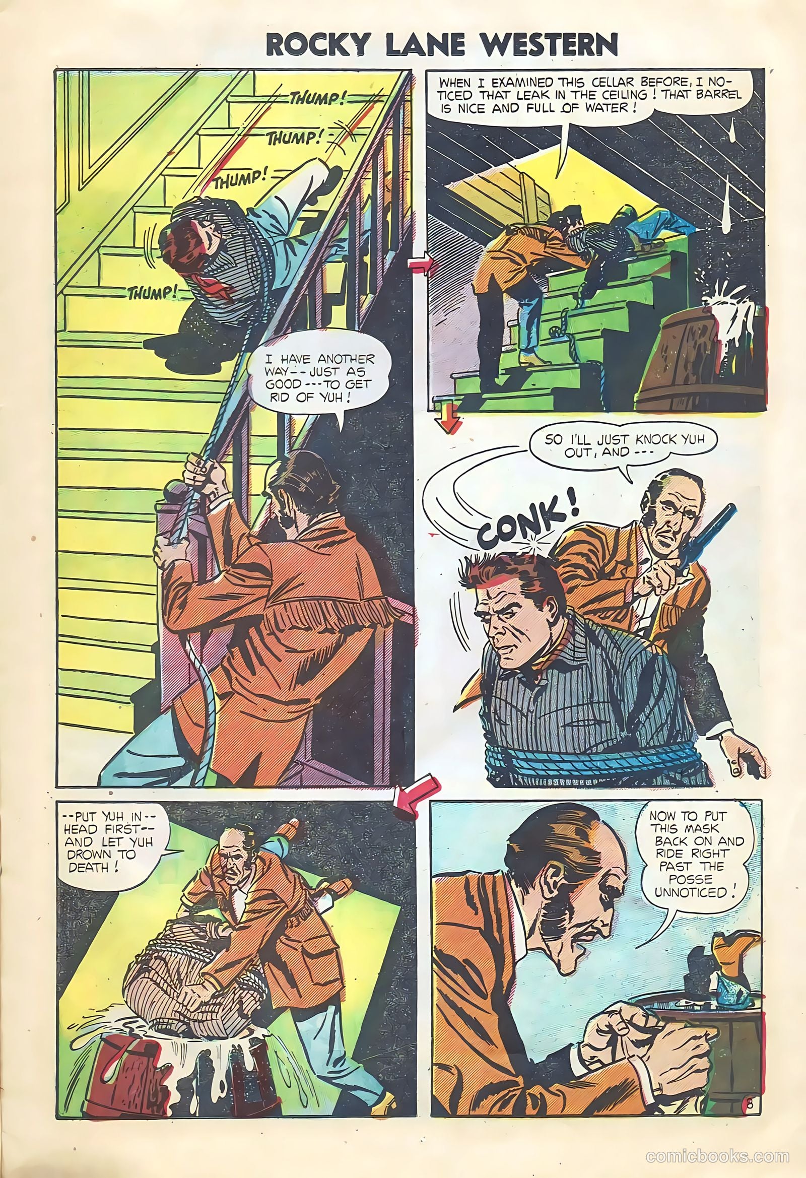 Rocky Lane Western #64 (1954) — page 11 of 36