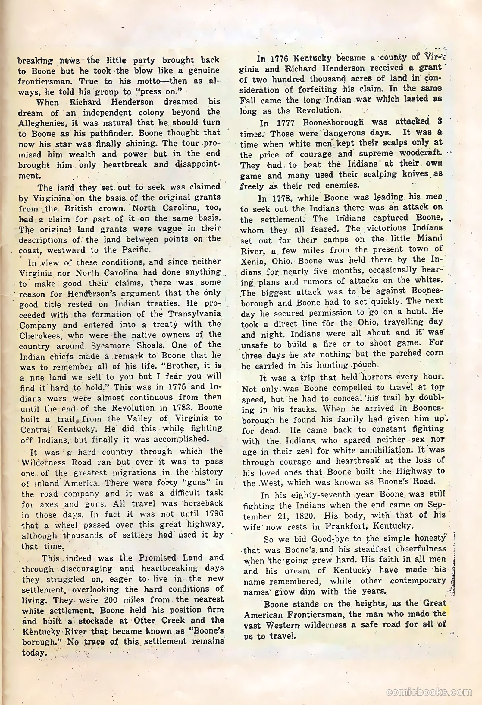 Rocky Lane Western #64 (1954) — page 27 of 36