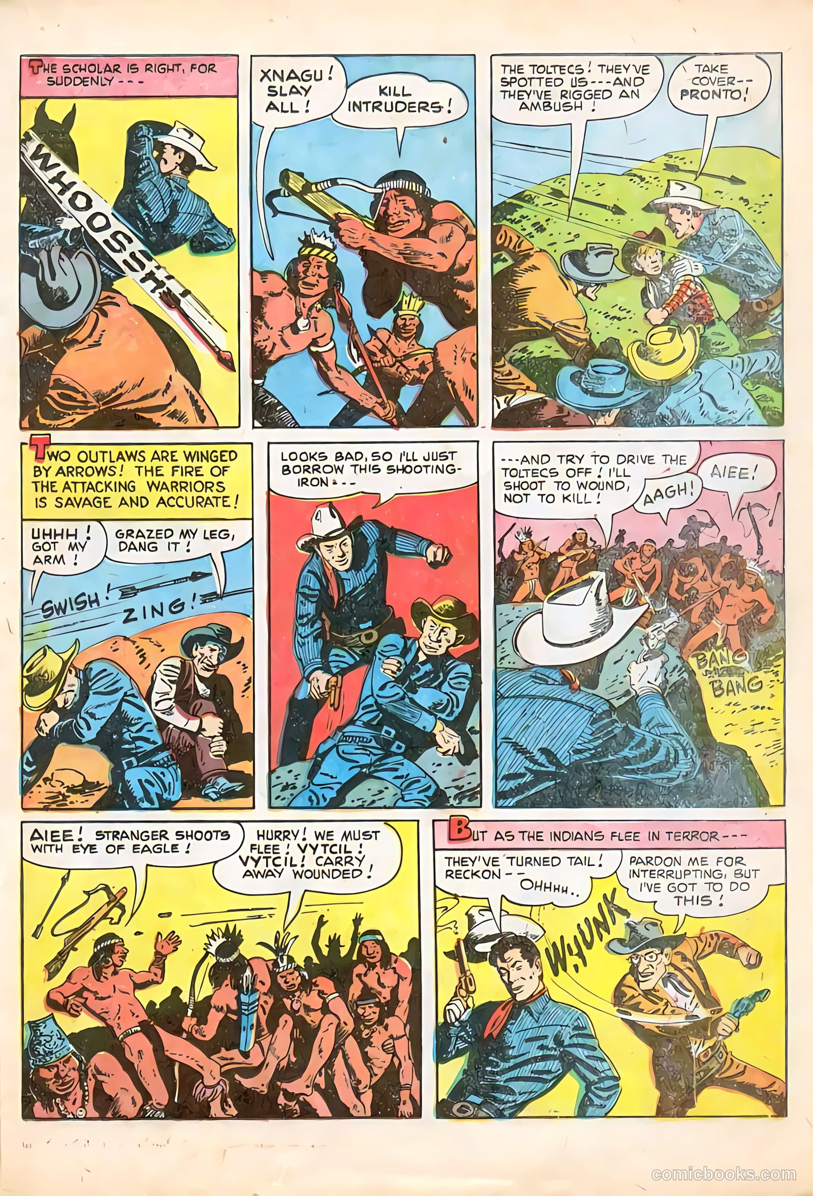 Rocky Lane Western #65 (1951) — page 17 of 36