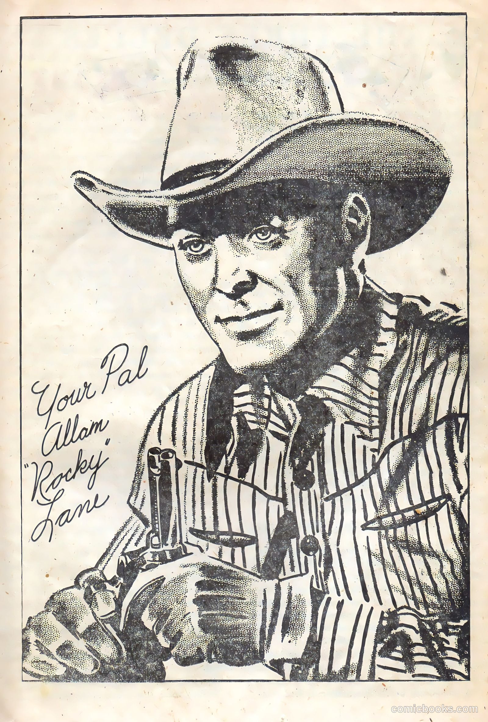 Rocky Lane Western #65 (1951) — page 23 of 36