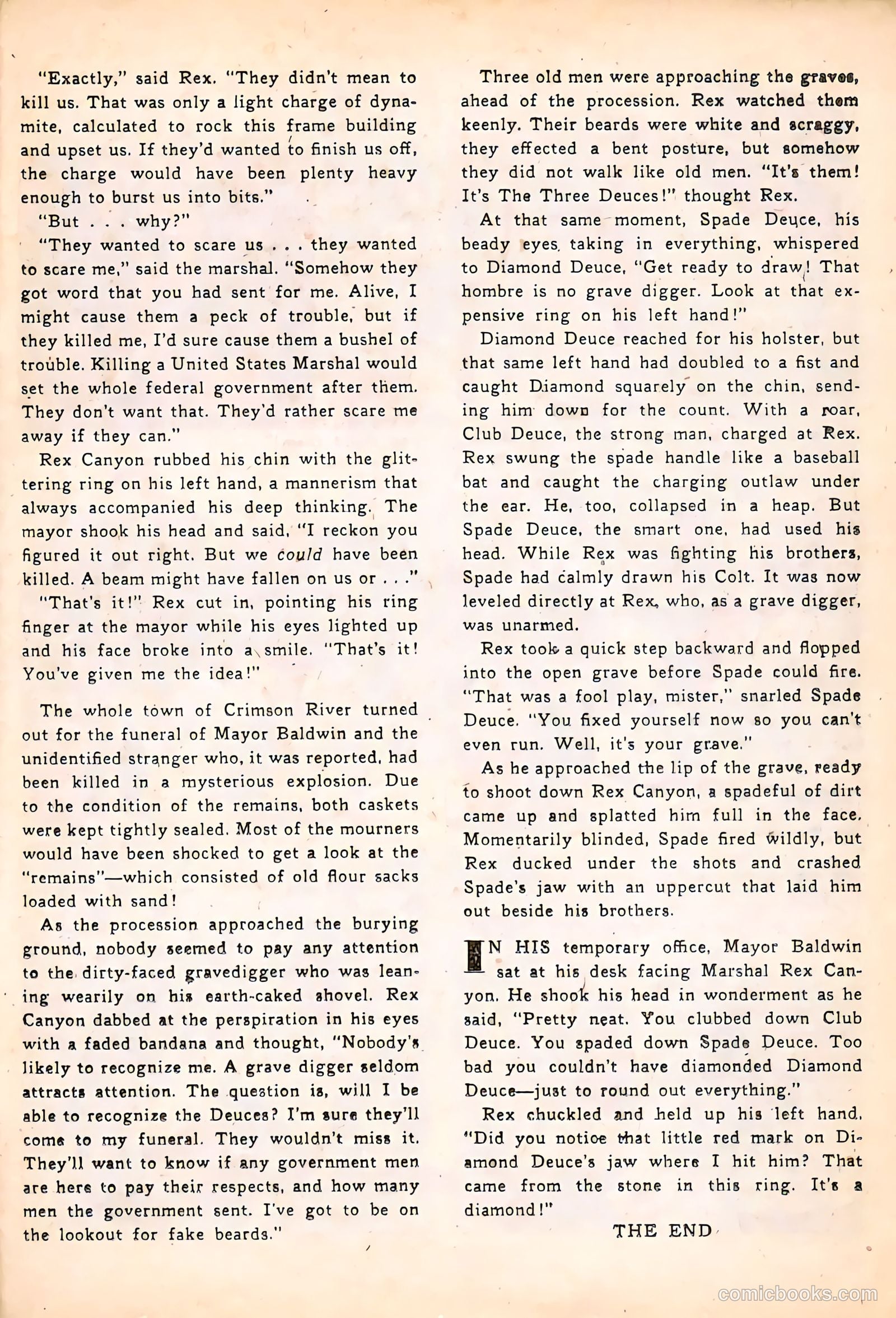 Rocky Lane Western #65 (1951) — page 25 of 36