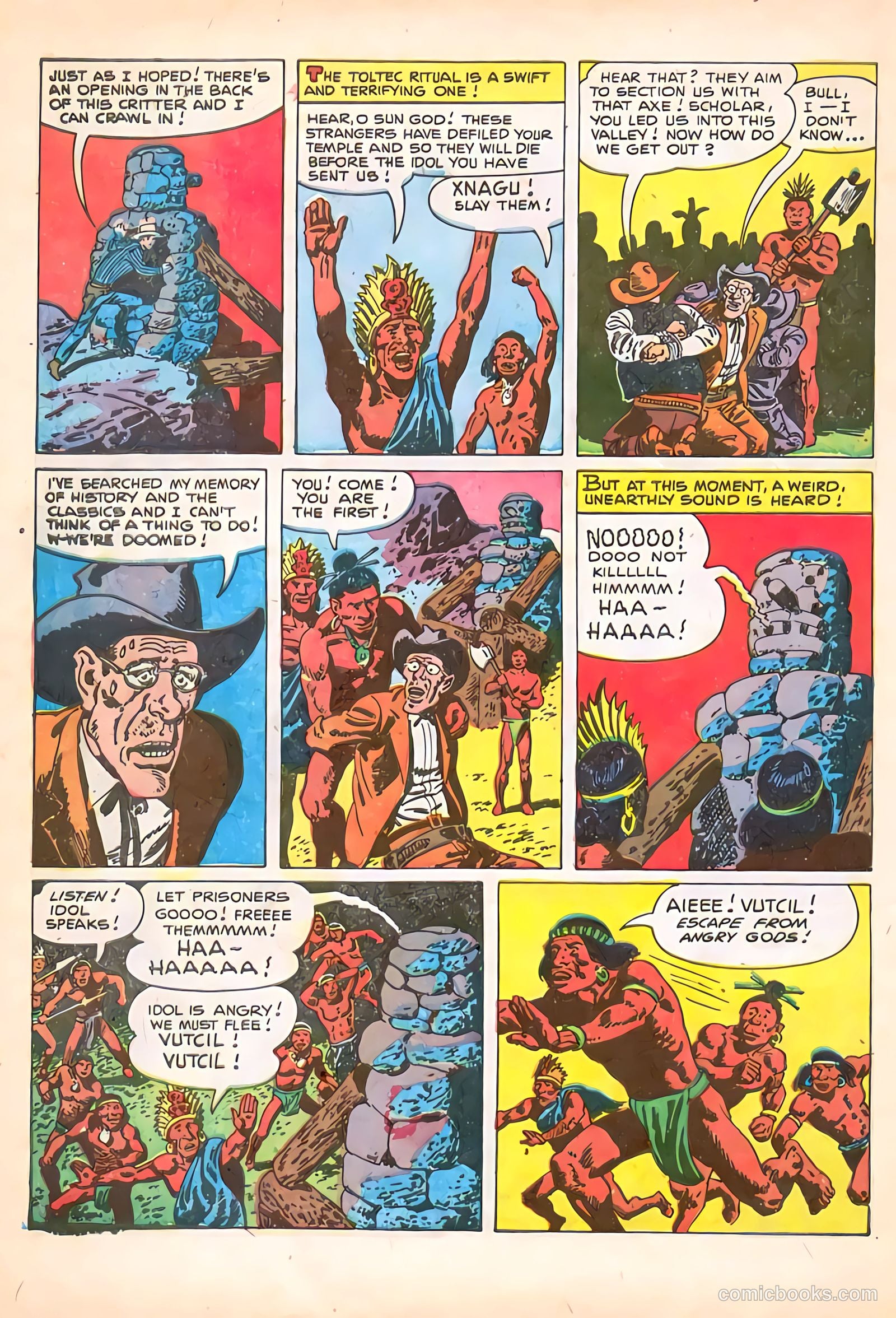 Rocky Lane Western #65 (1951) — page 30 of 36