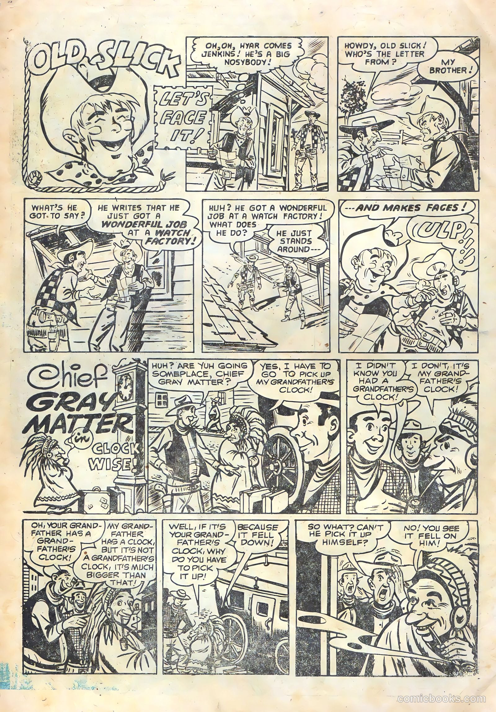 Rocky Lane Western #65 (1951) — page 34 of 36