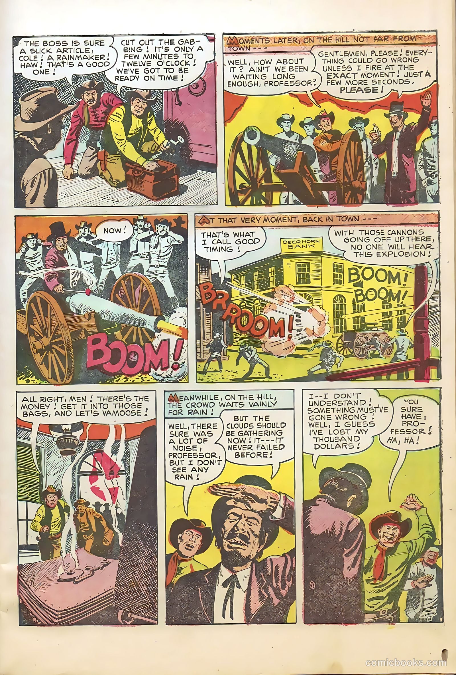 Rocky Lane Western #66 (1955) — page 7 of 36