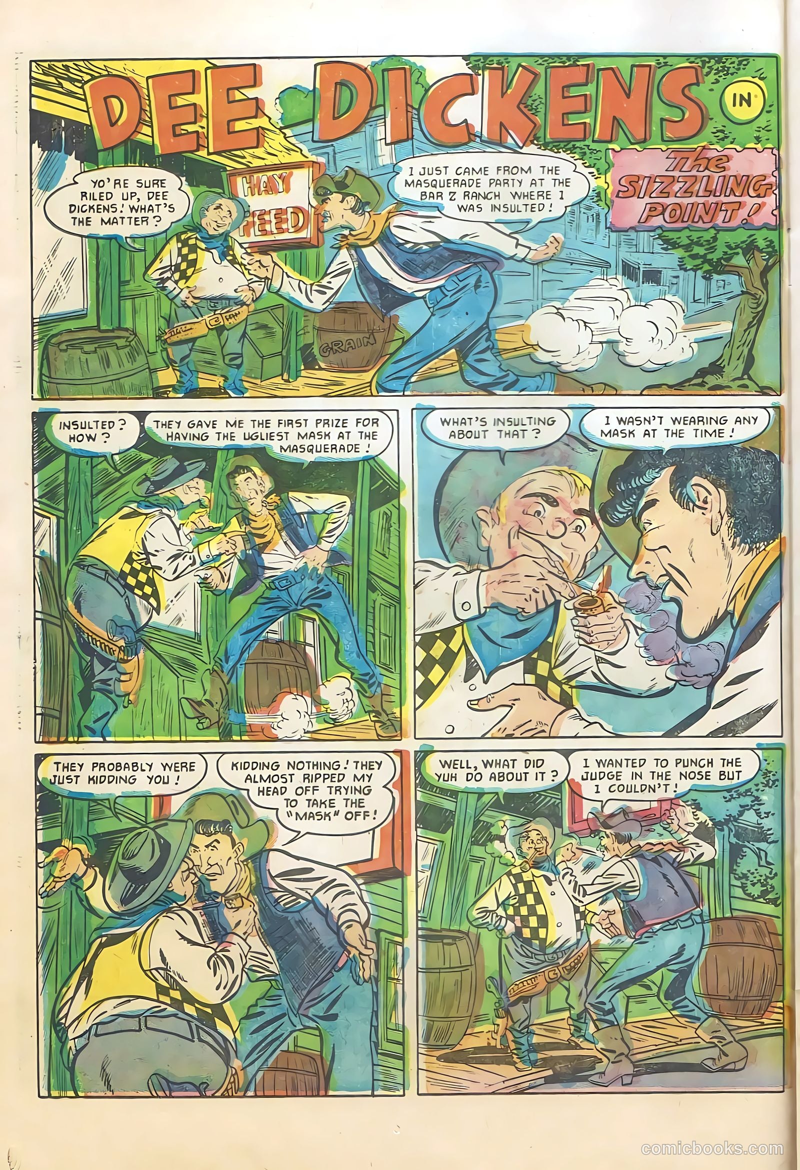 Rocky Lane Western #66 (1955) — page 12 of 36