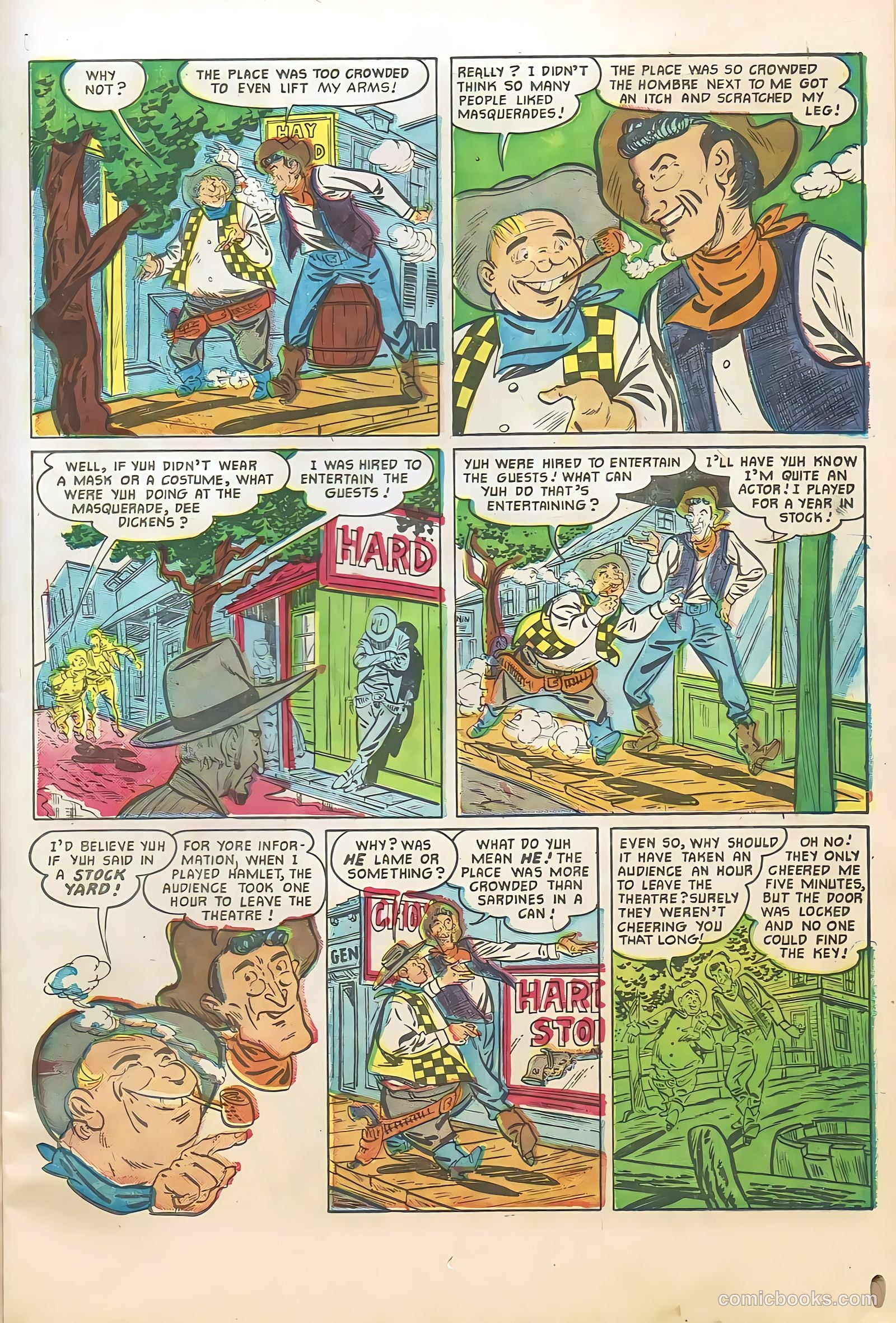 Rocky Lane Western #66 (1955) — page 13 of 36