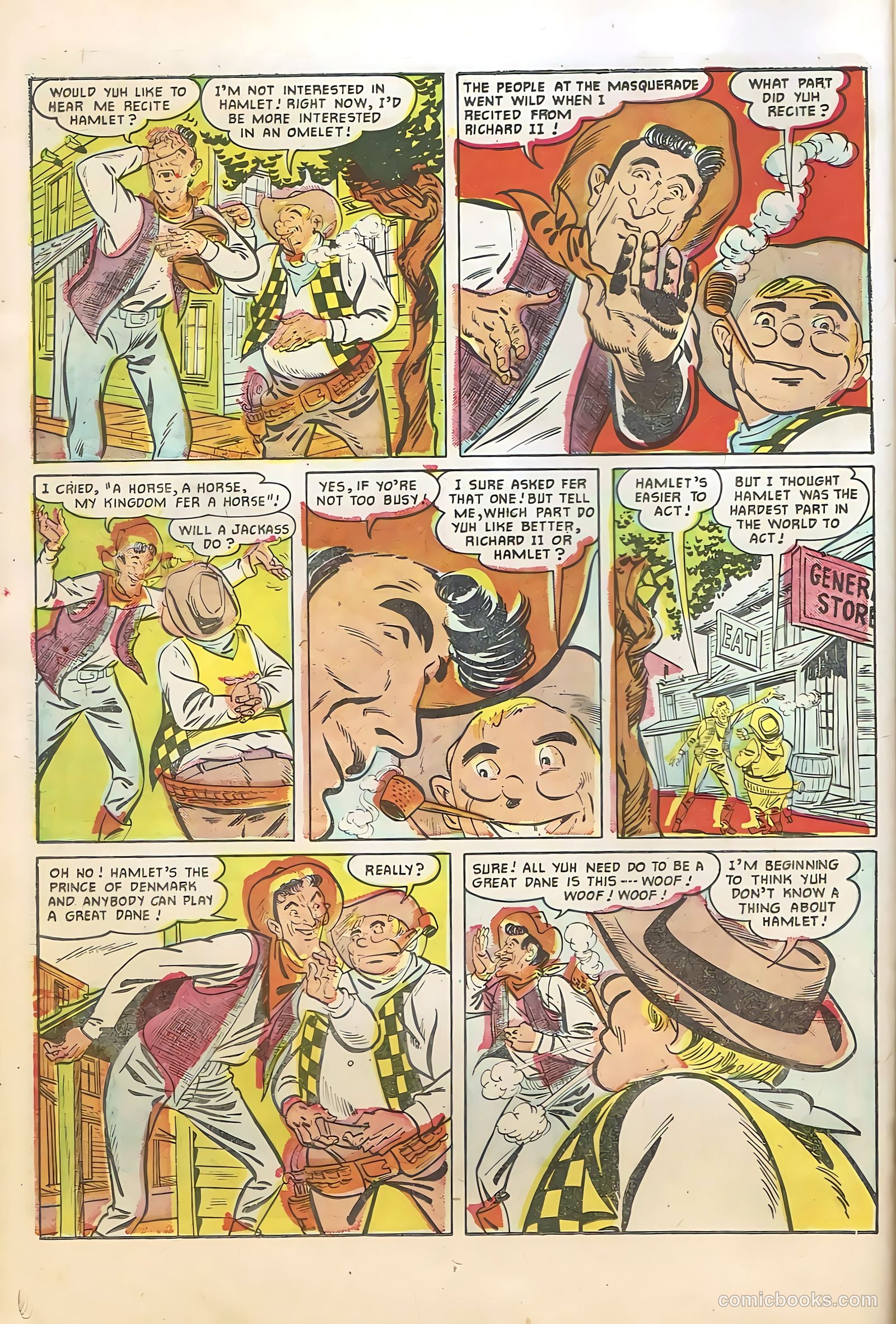 Rocky Lane Western #66 (1955) — page 14 of 36