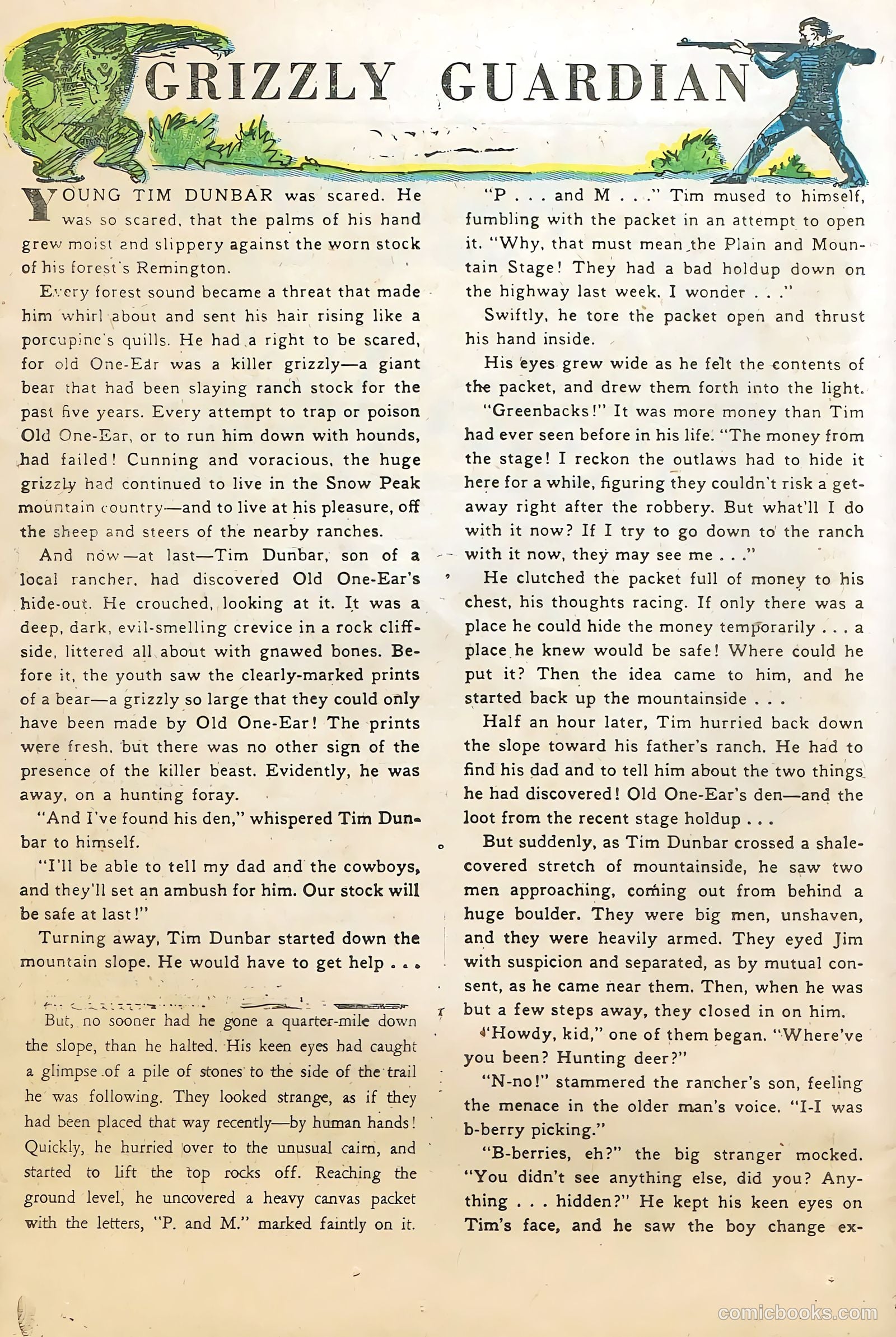 Rocky Lane Western #66 (1955) — page 24 of 36