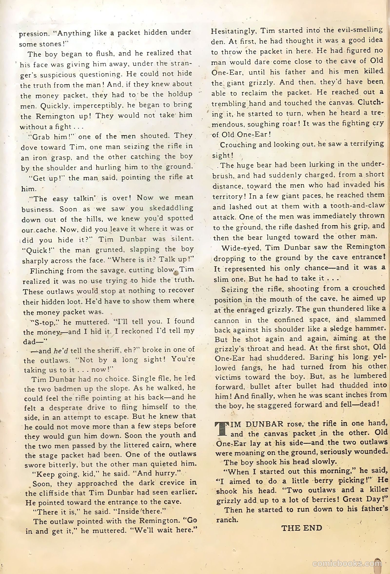 Rocky Lane Western #66 (1955) — page 25 of 36