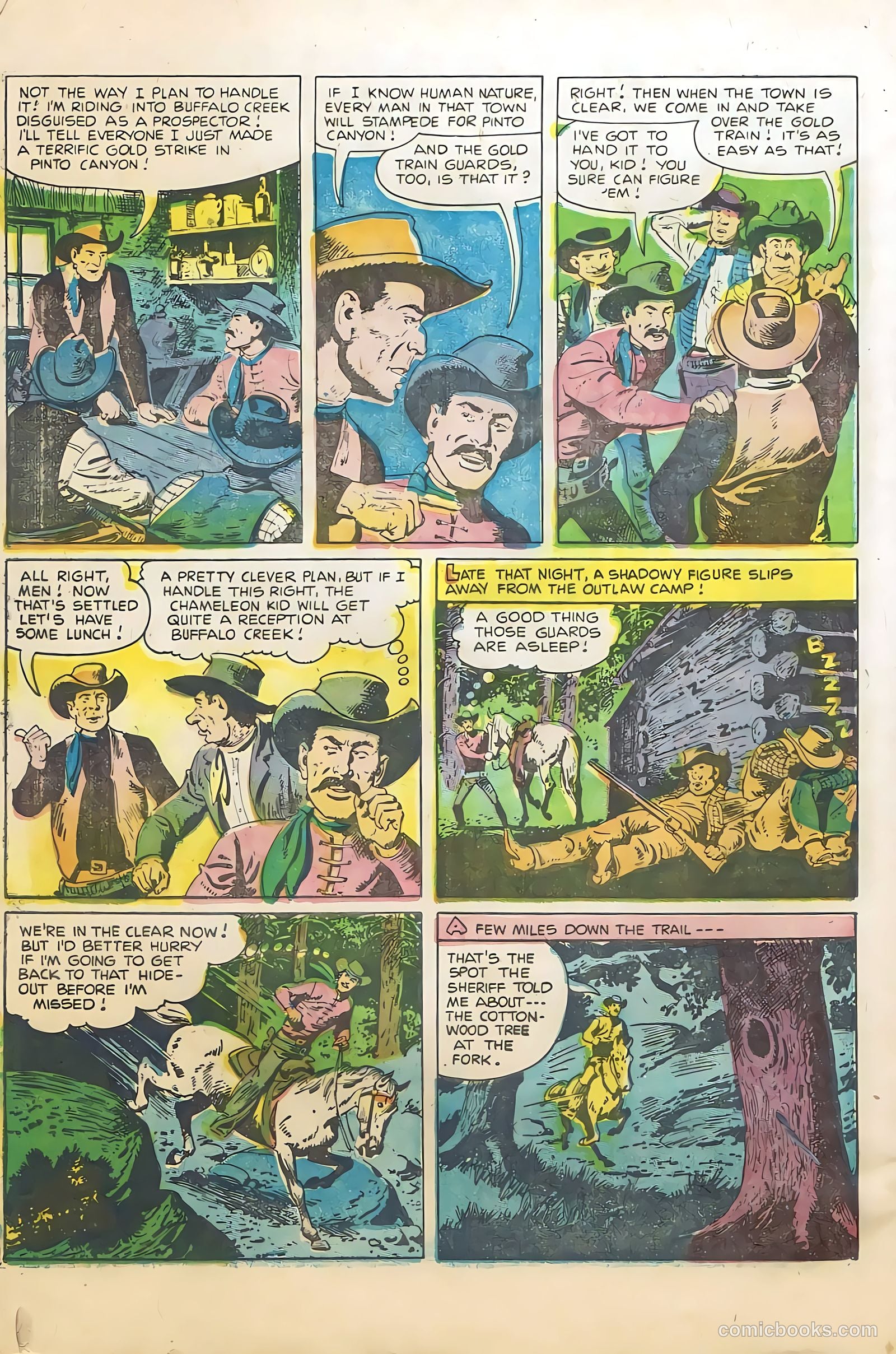 Rocky Lane Western #66 (1955) — page 28 of 36