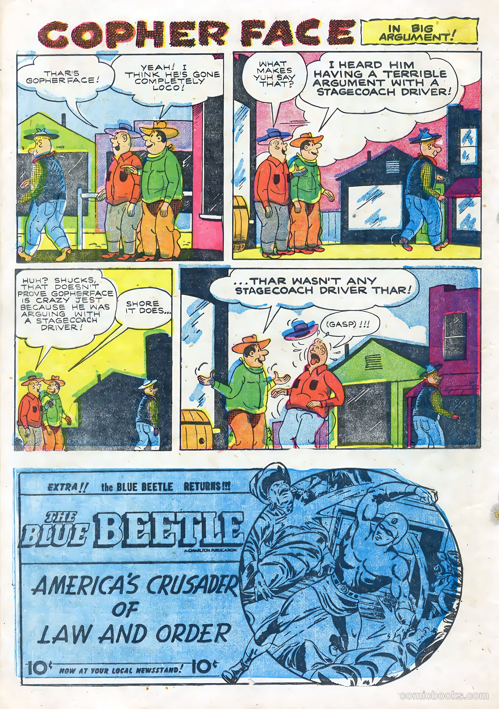 Rocky Lane Western #67 (1955) — page 12 of 36