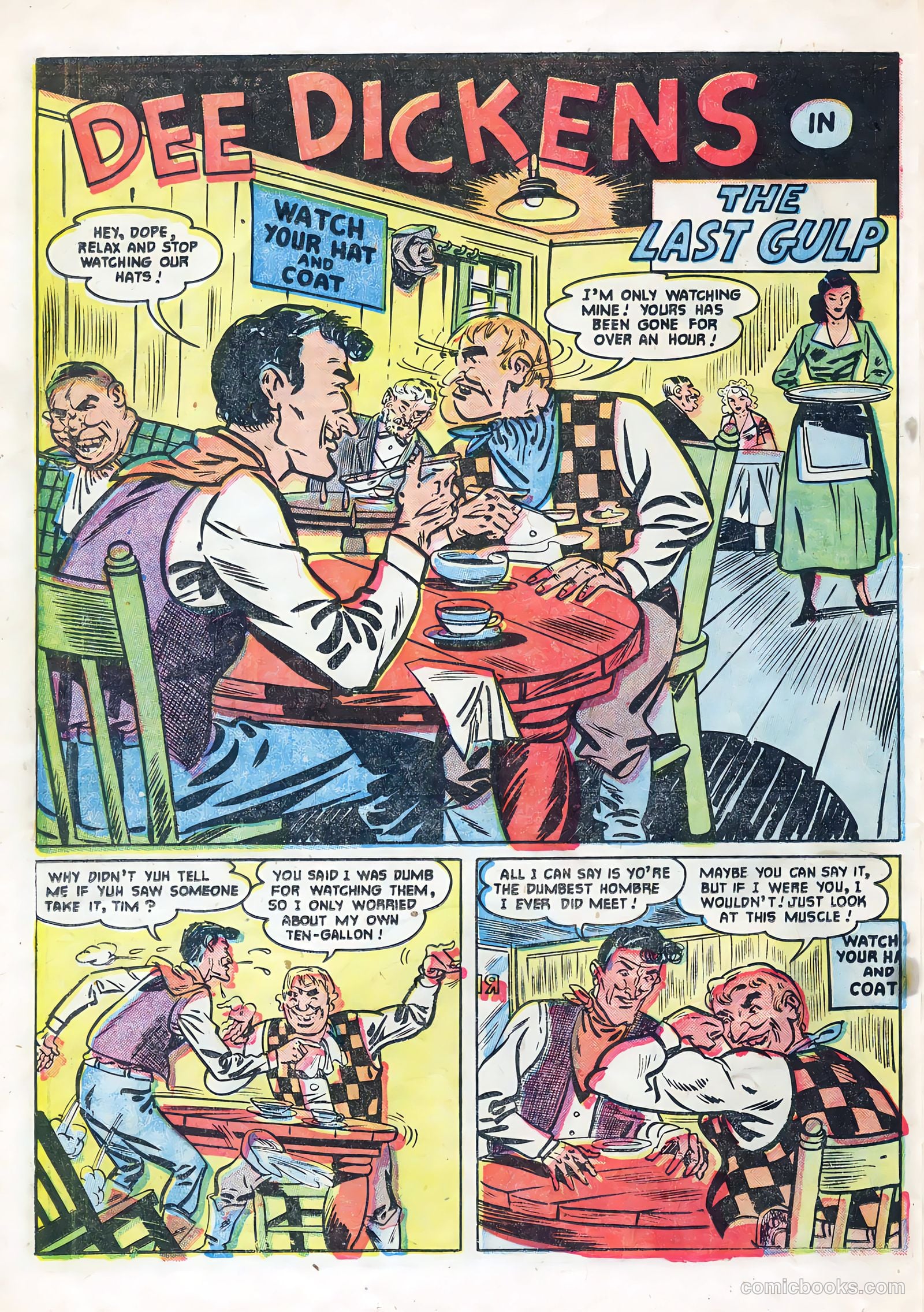 Rocky Lane Western #67 (1955) — page 22 of 36