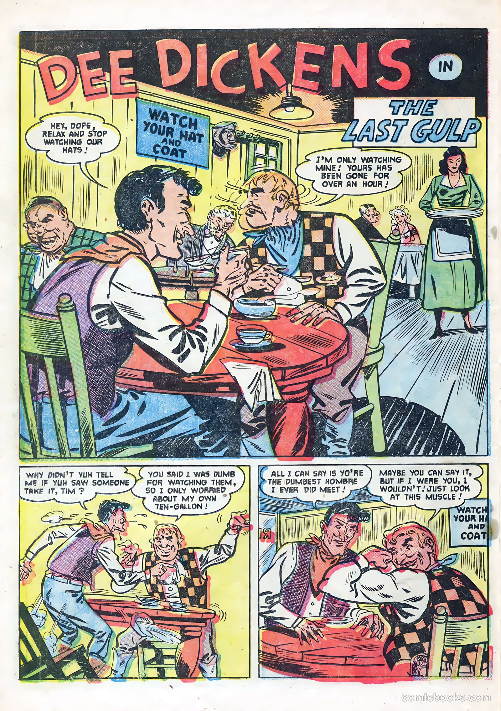Rocky Lane Western #67 (1955) — page 22 of 36