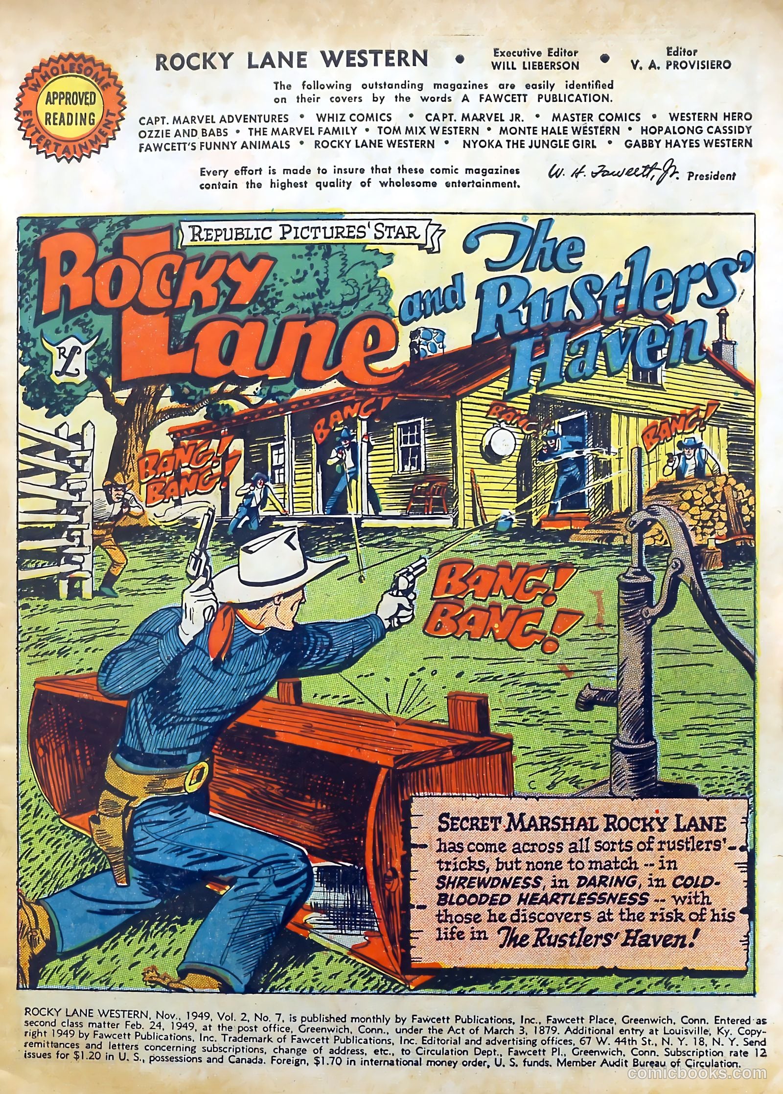 Rocky Lane Western #7 (1949) — page 3 of 52
