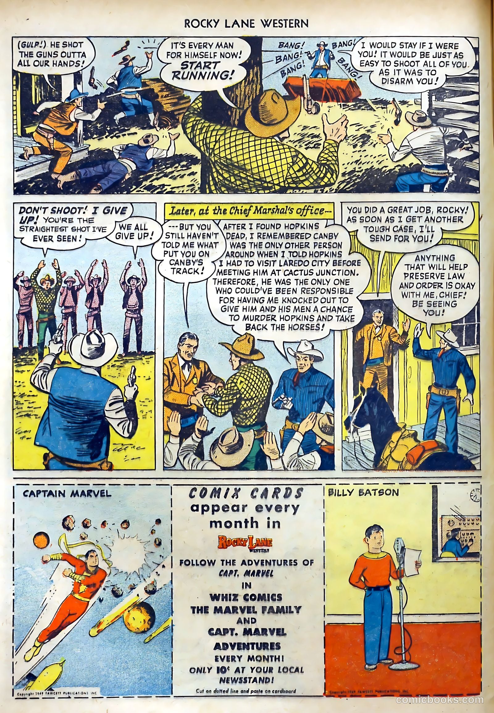 Rocky Lane Western #7 (1949) — page 12 of 52
