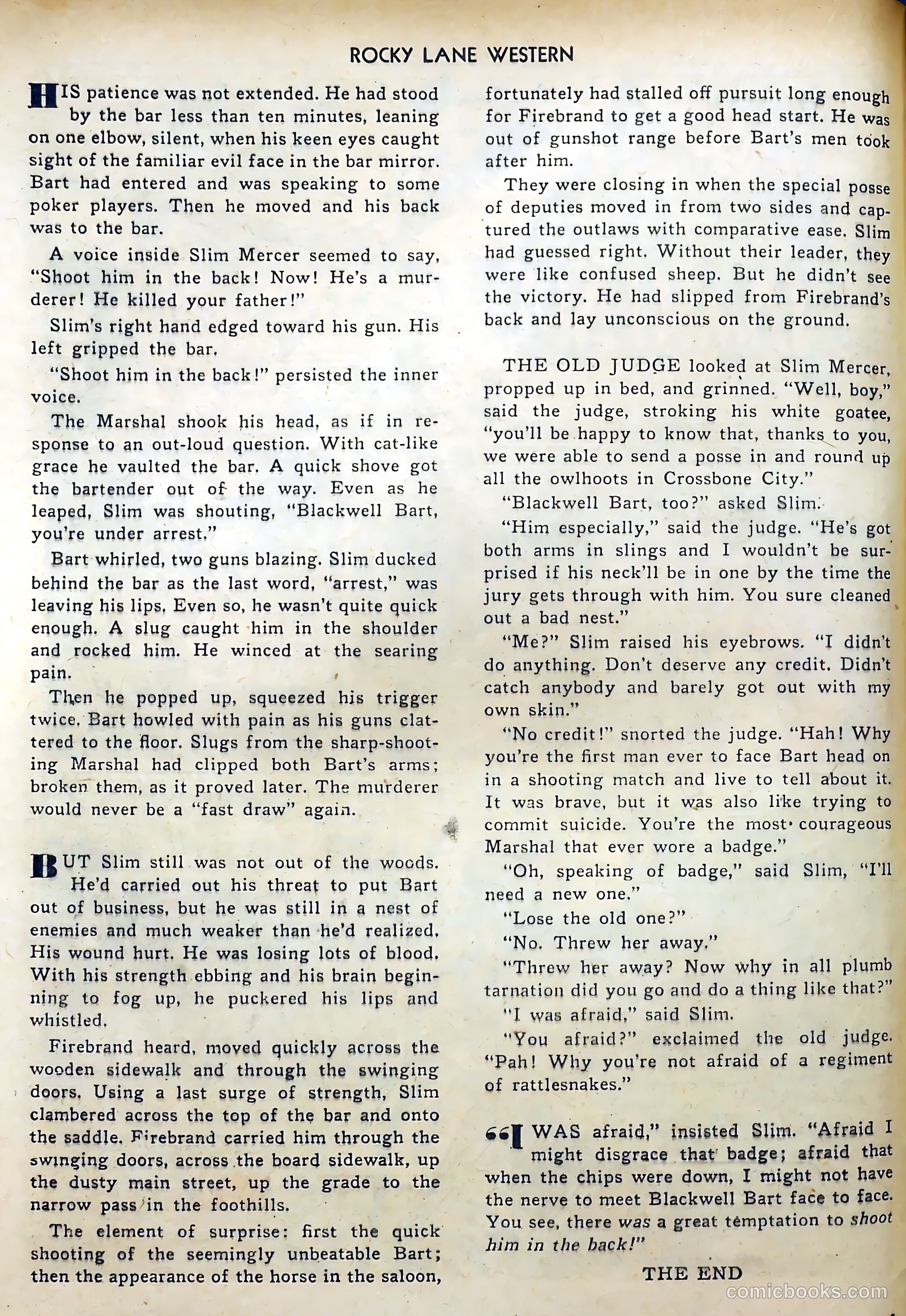 Rocky Lane Western #7 (1949) — page 16 of 52