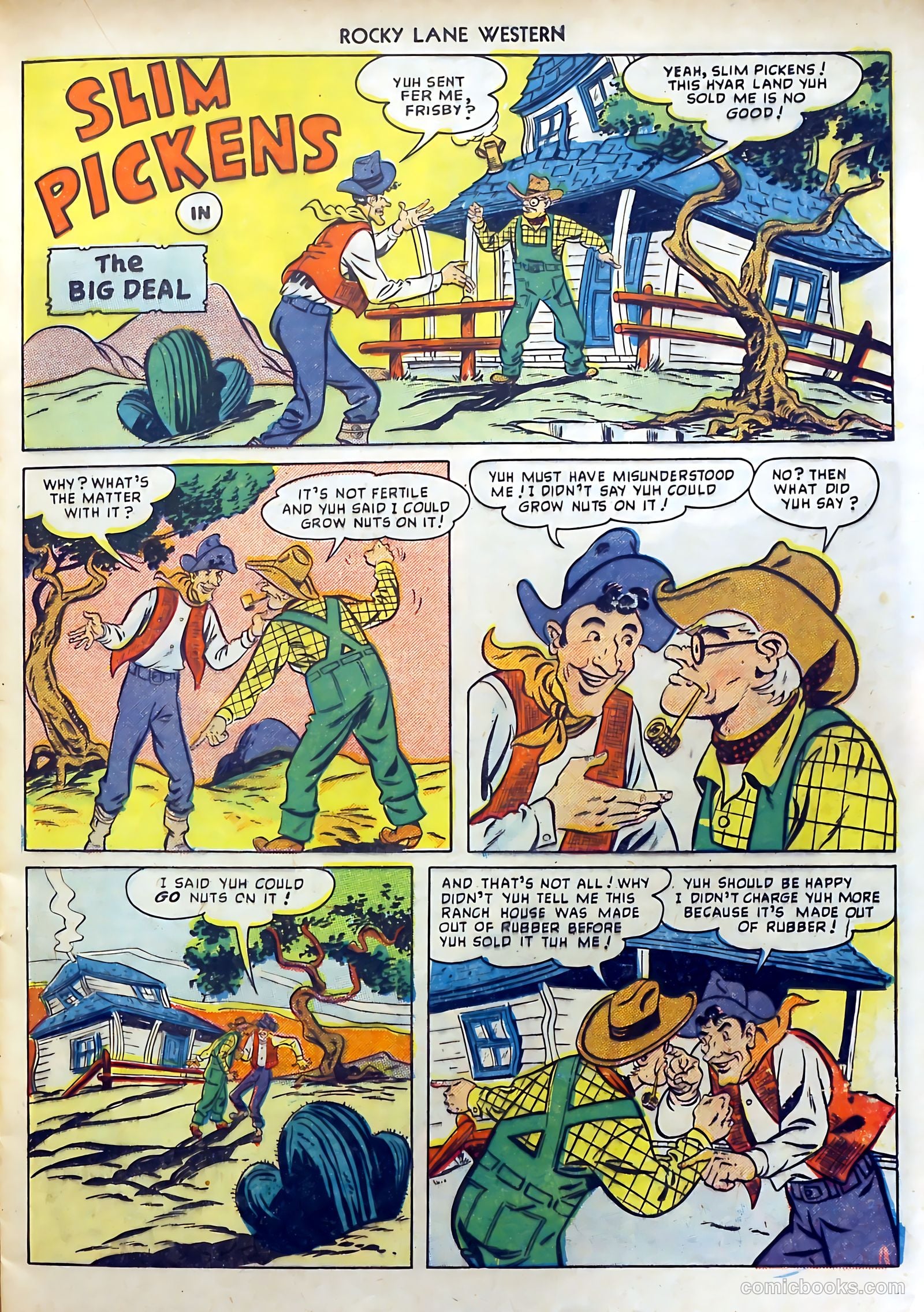 Rocky Lane Western #7 (1949) — page 17 of 52