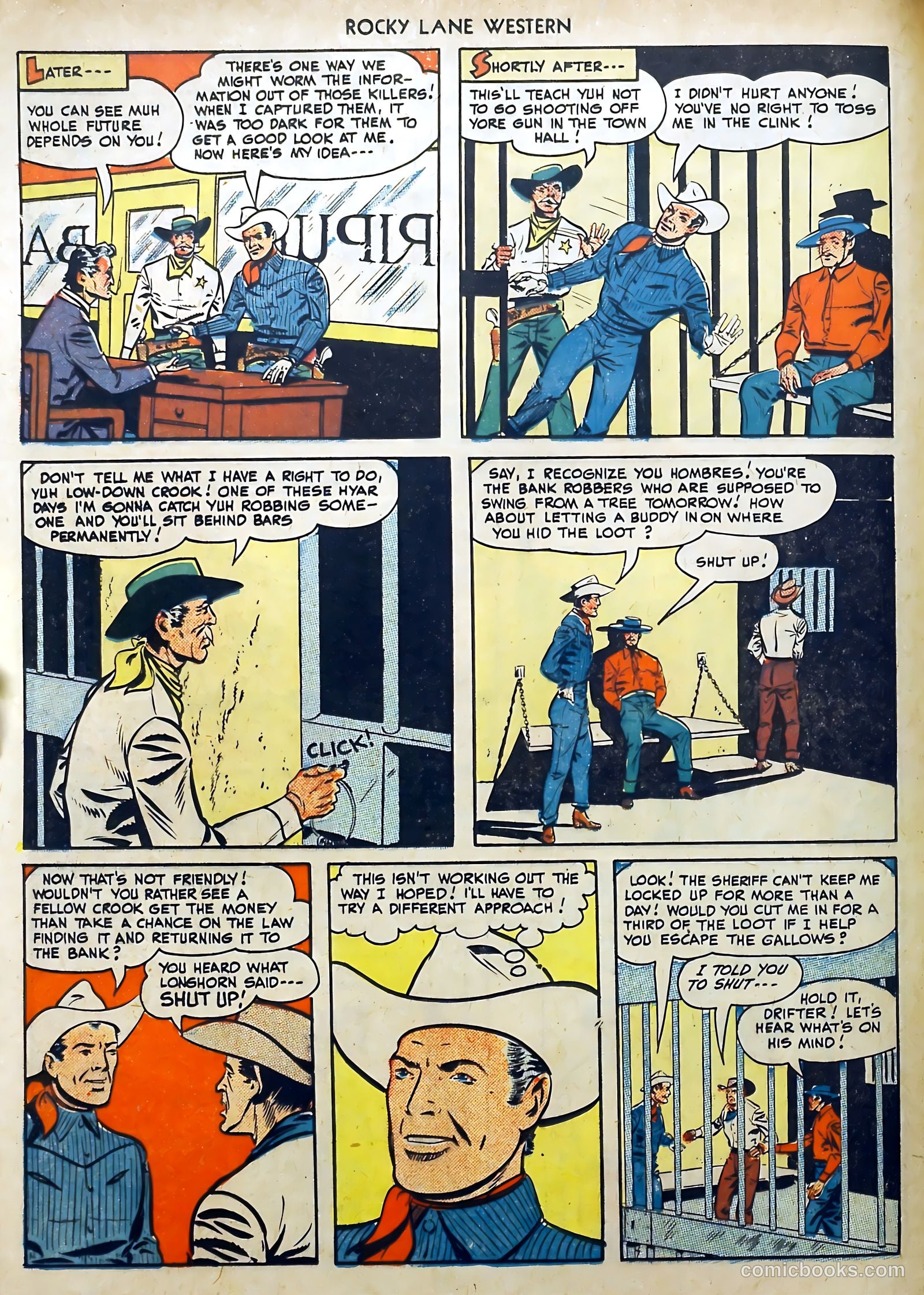 Rocky Lane Western #7 (1949) — page 24 of 52