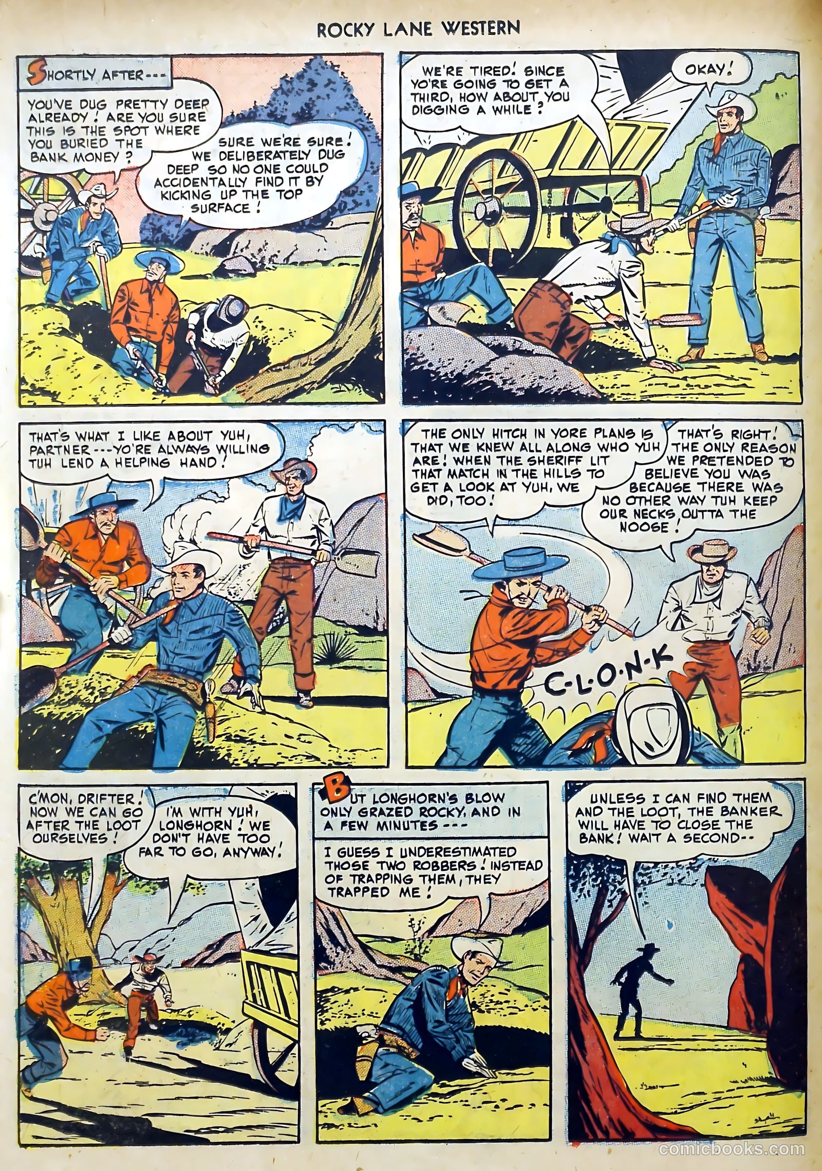 Rocky Lane Western #7 (1949) — page 26 of 52