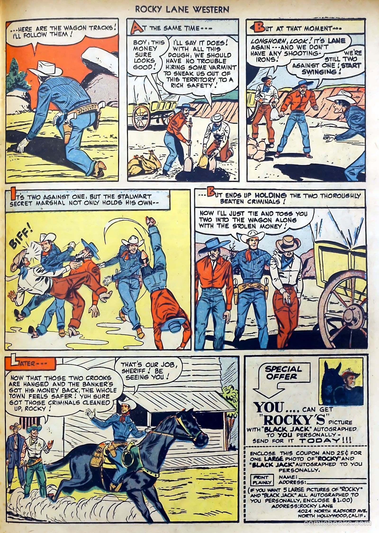 Rocky Lane Western #7 (1949) — page 27 of 52