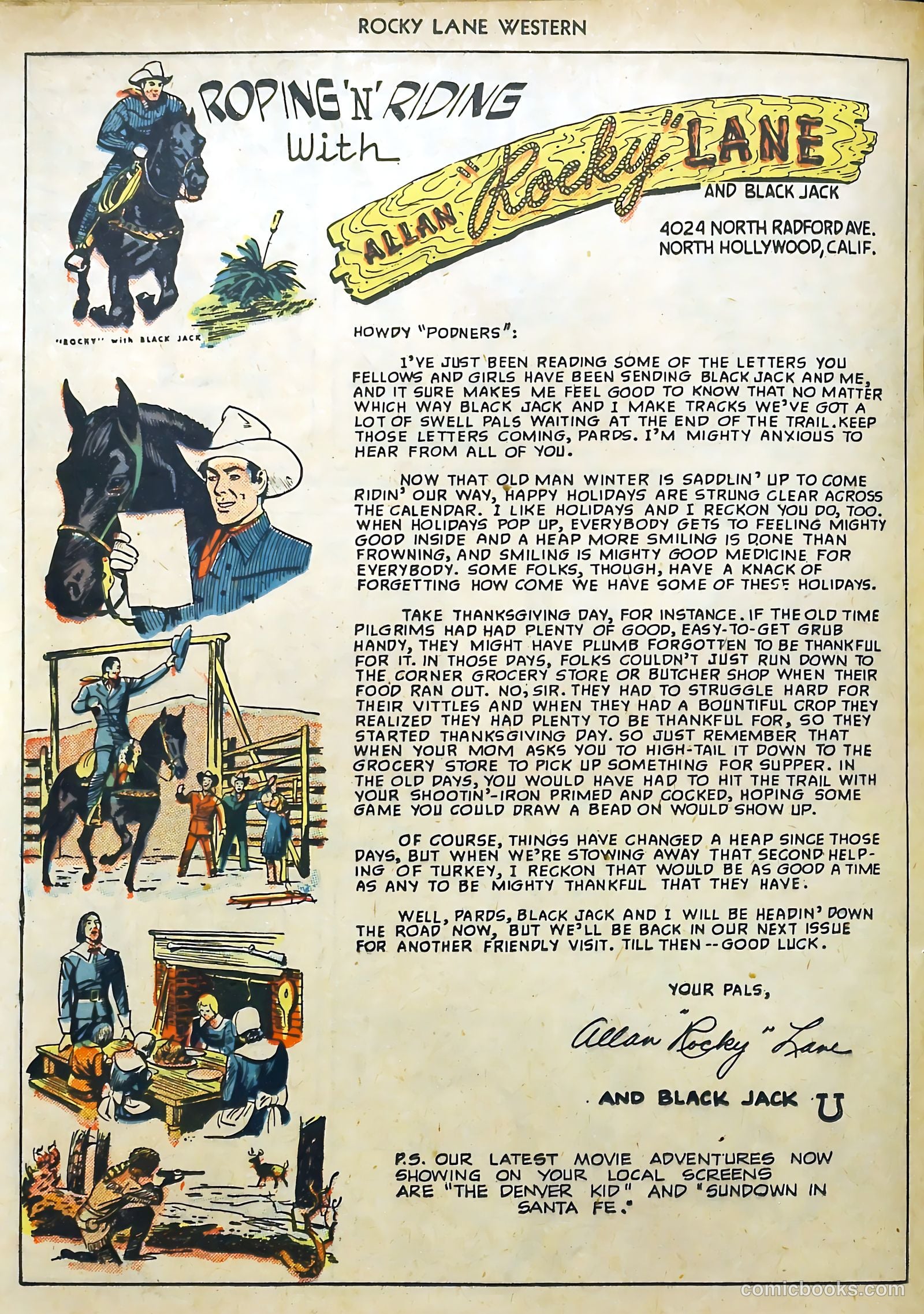 Rocky Lane Western #7 (1949) — page 28 of 52