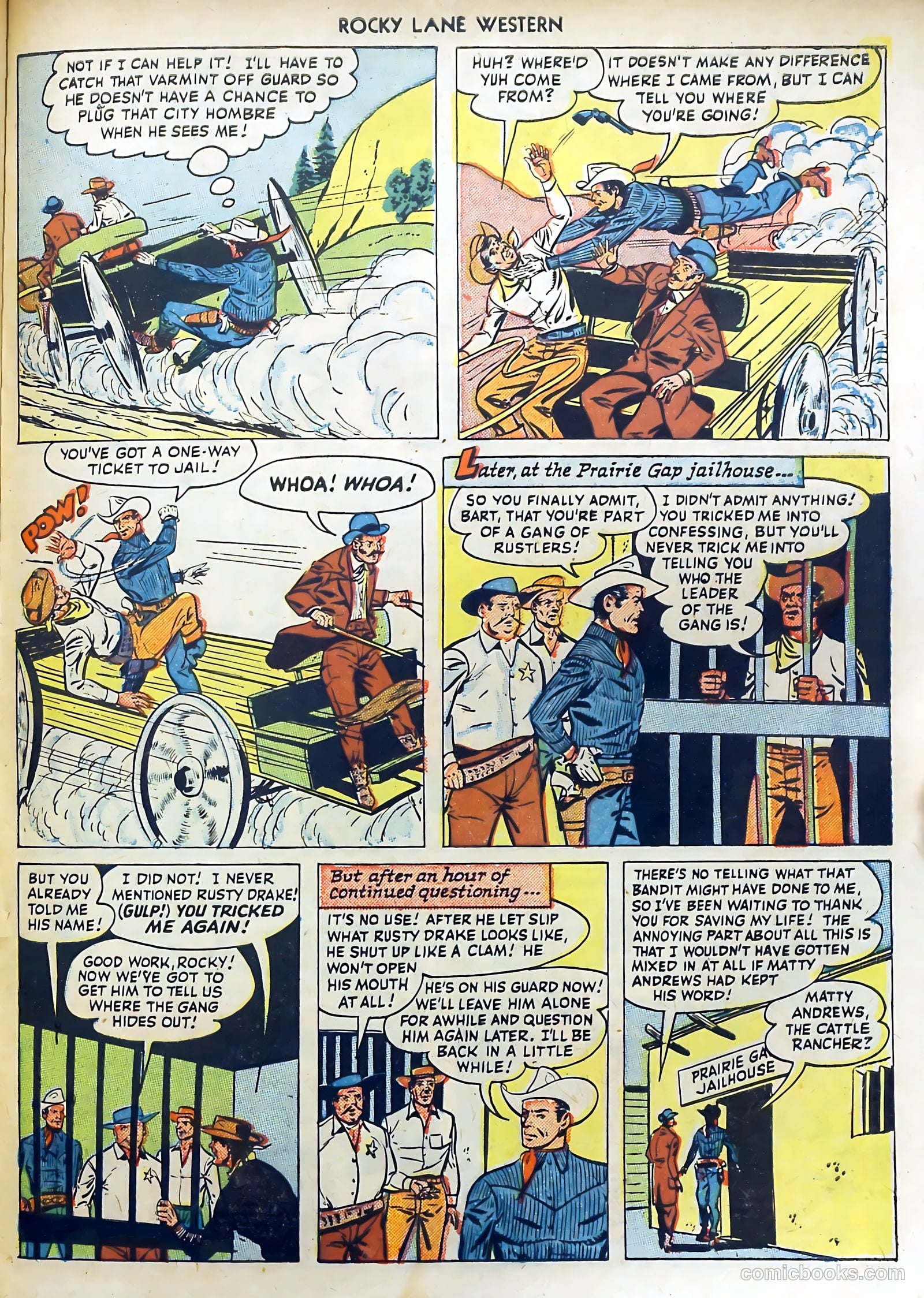 Rocky Lane Western #7 (1949) — page 31 of 52