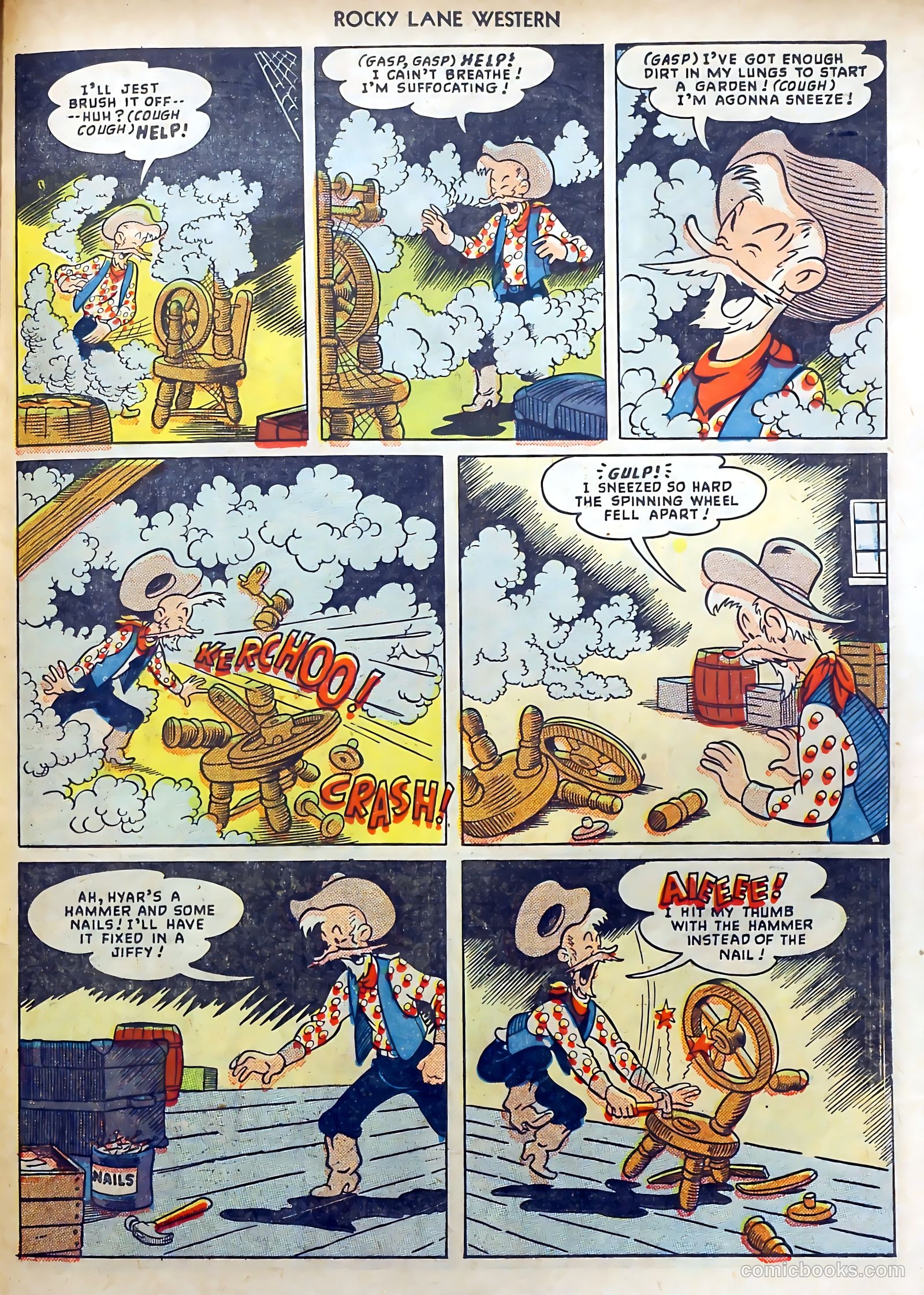 Rocky Lane Western #7 (1949) — page 39 of 52