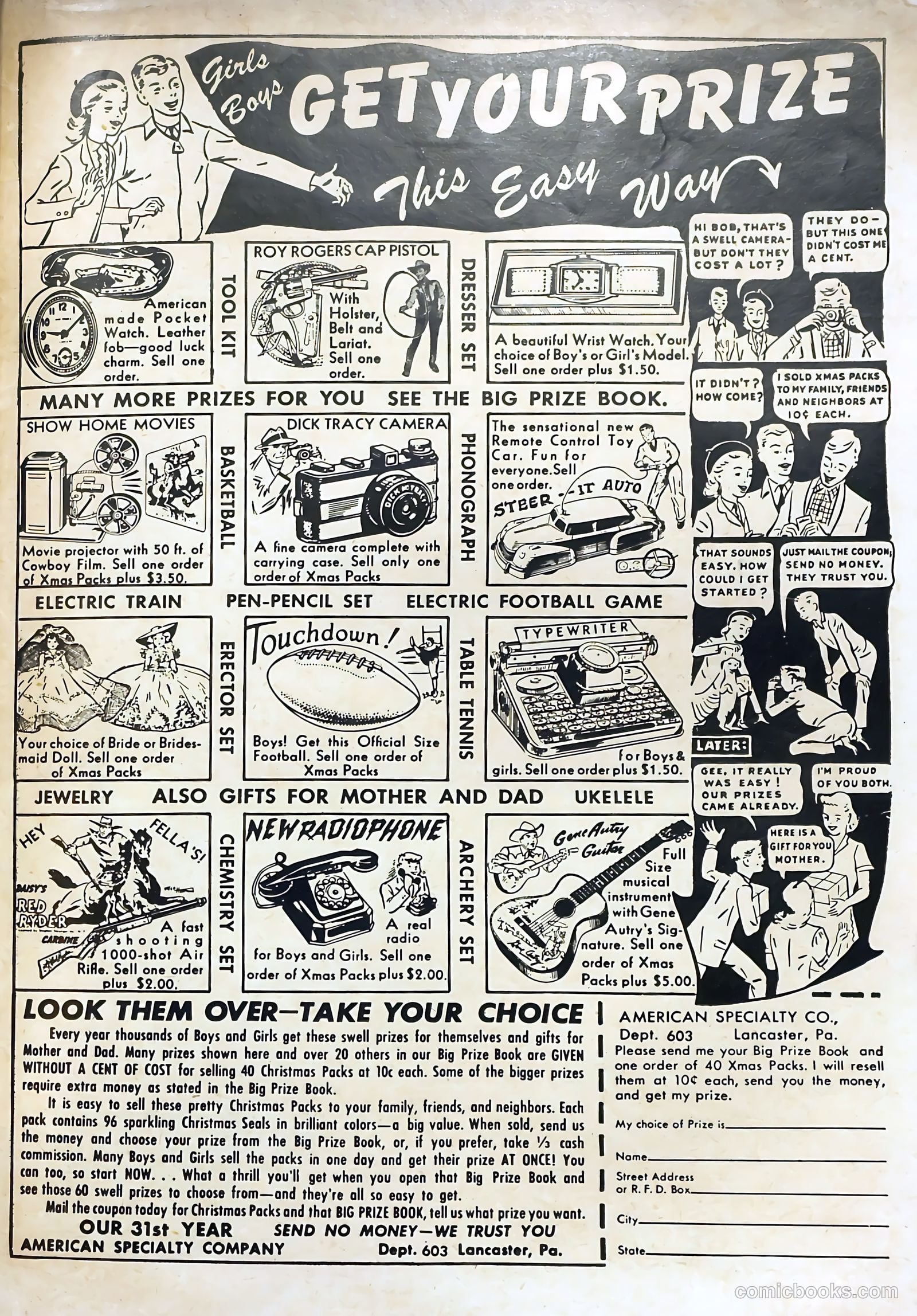Rocky Lane Western #7 (1949) — page 51 of 52