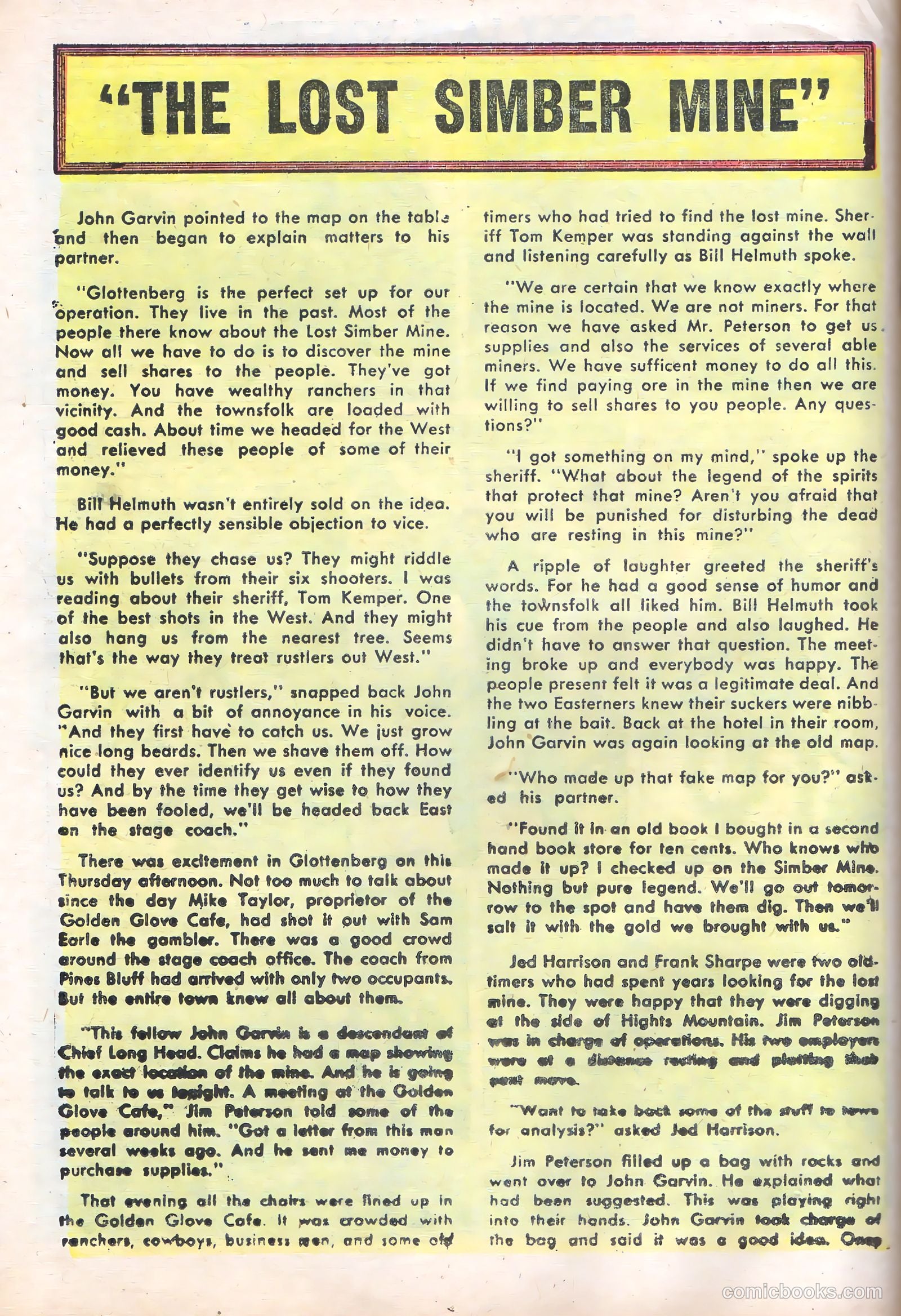 Rocky Lane Western #70 (1956) — page 18 of 36