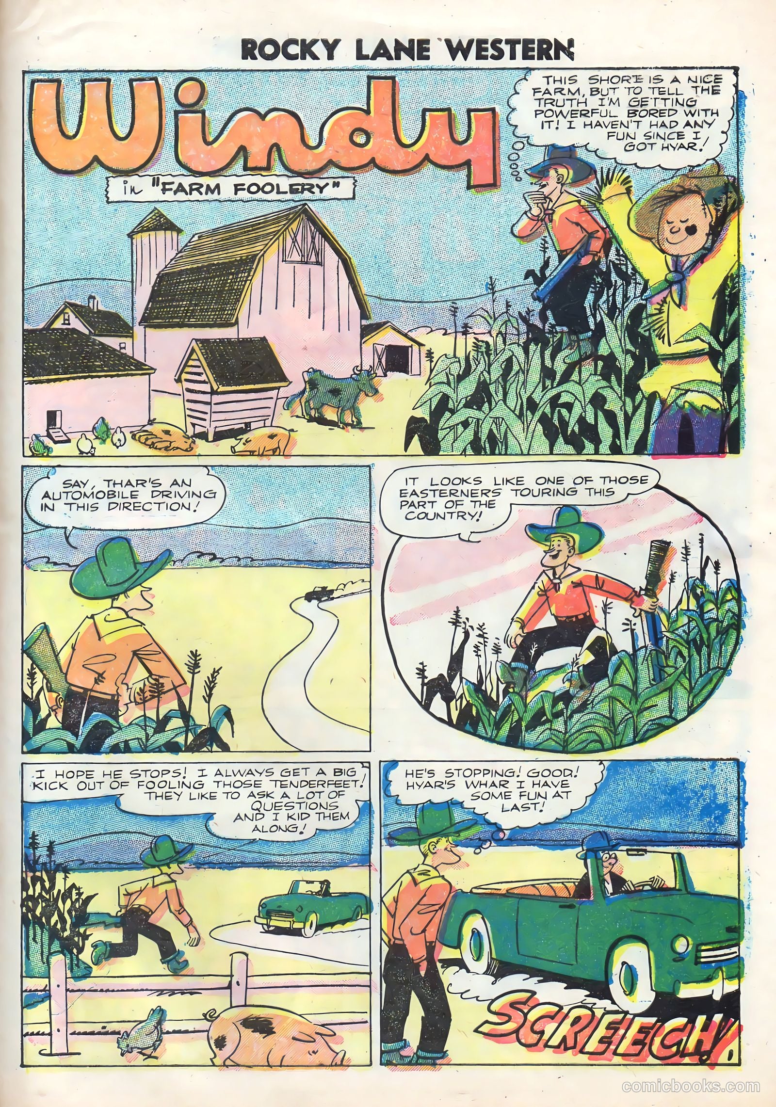 Rocky Lane Western #70 (1956) — page 29 of 36