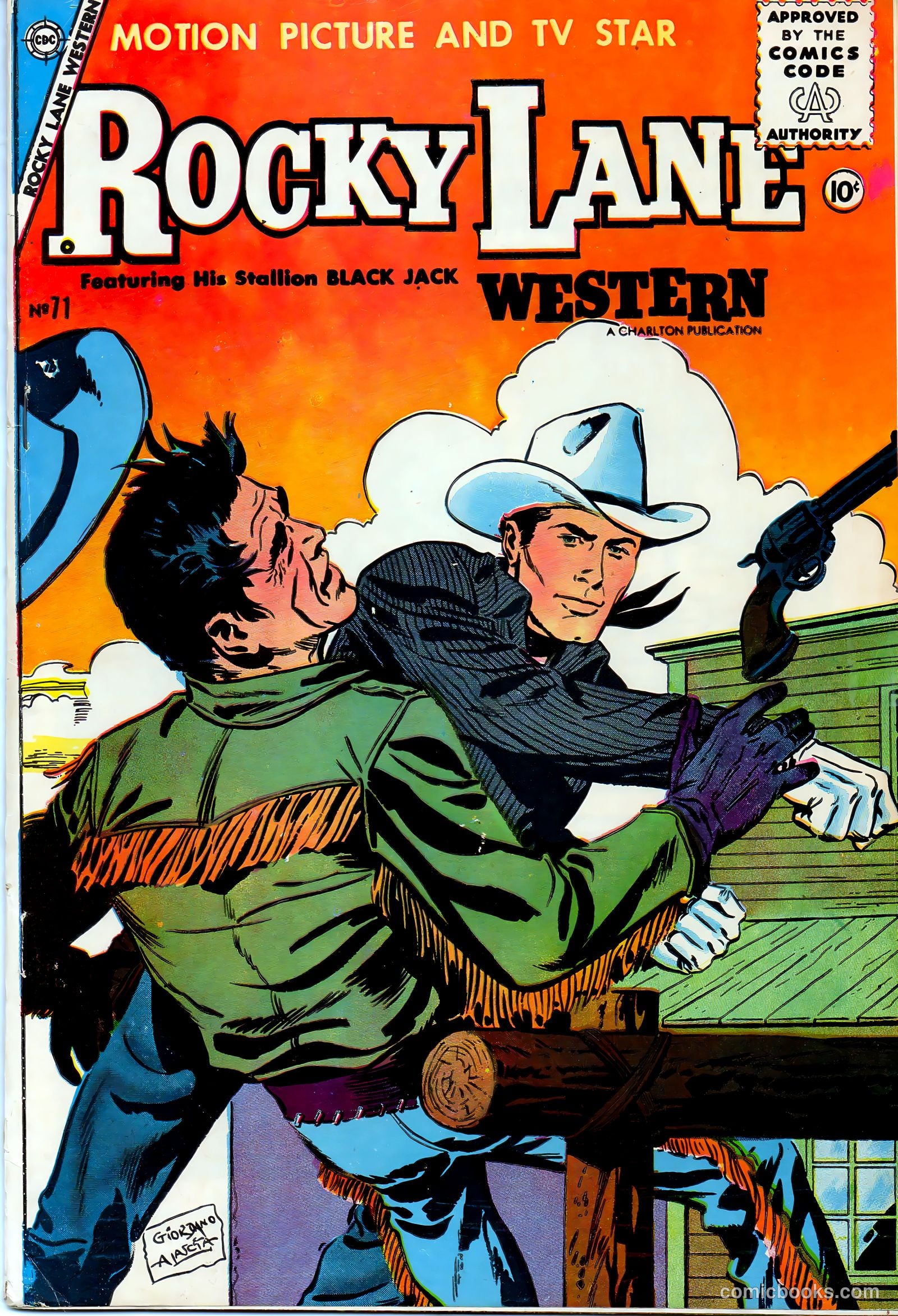 Rocky Lane Western #71