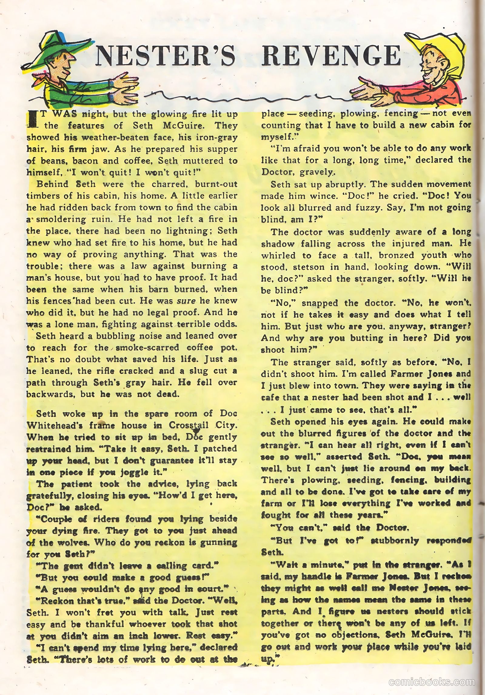 Rocky Lane Western #71 (1956) — page 16 of 36