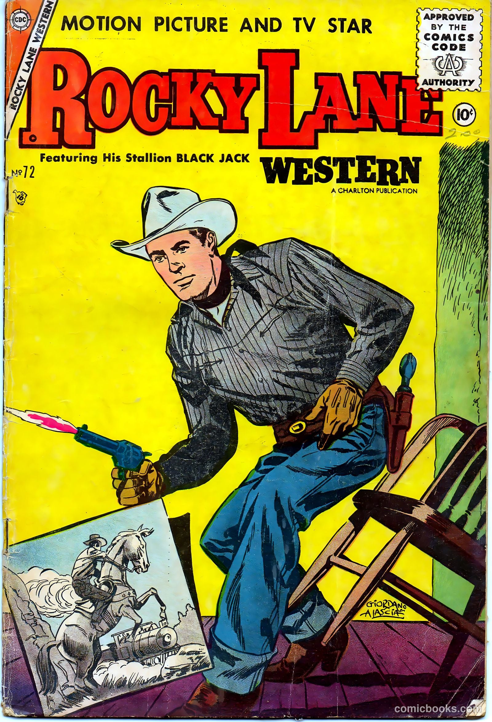 Rocky Lane Western #72