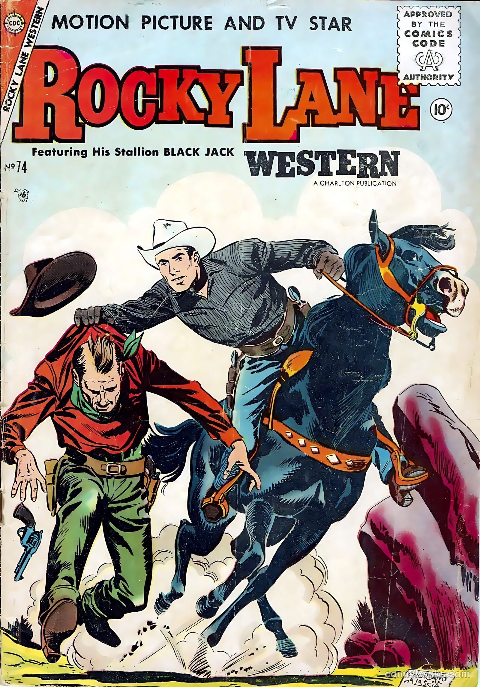Rocky Lane Western #74