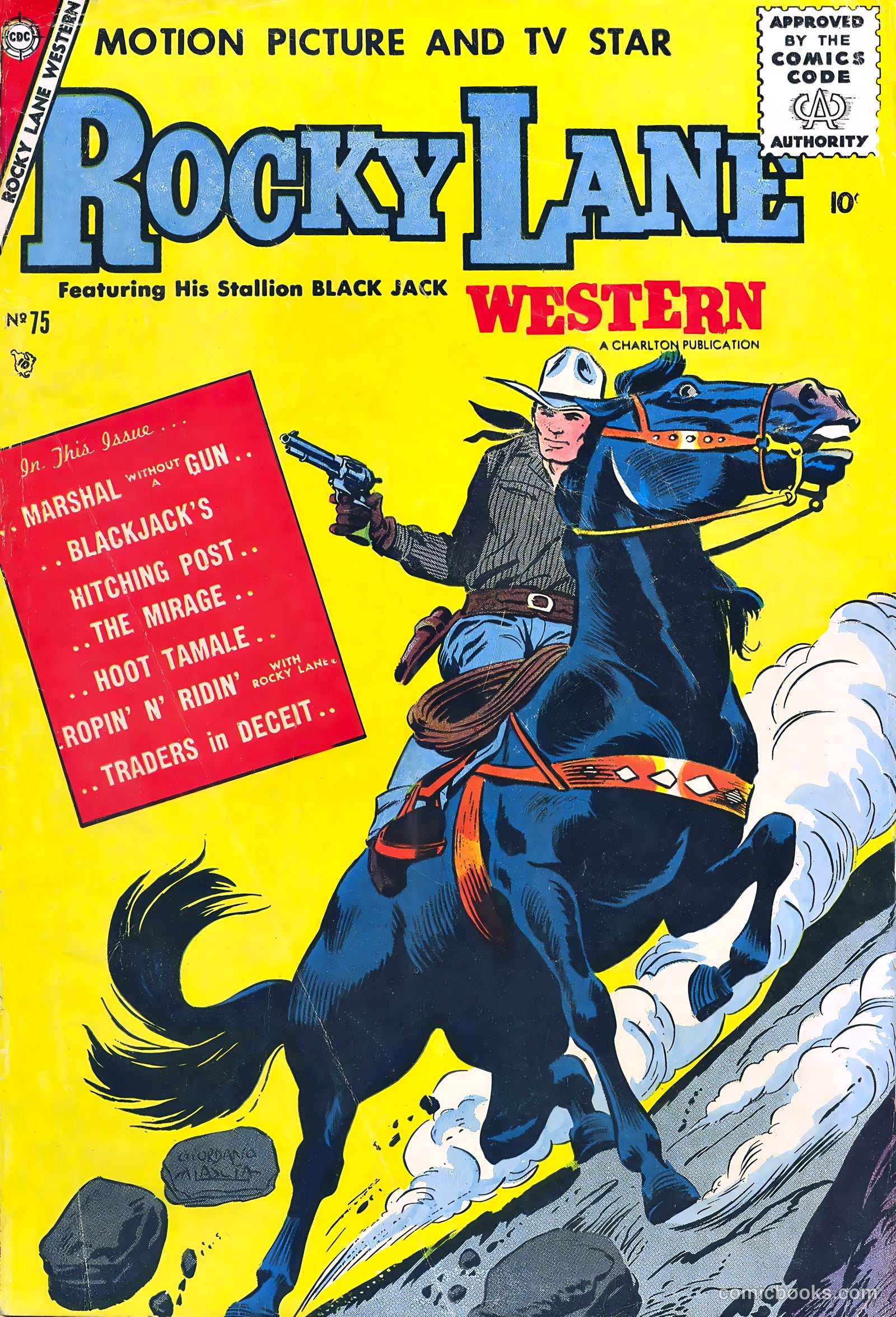 Rocky Lane Western #75
