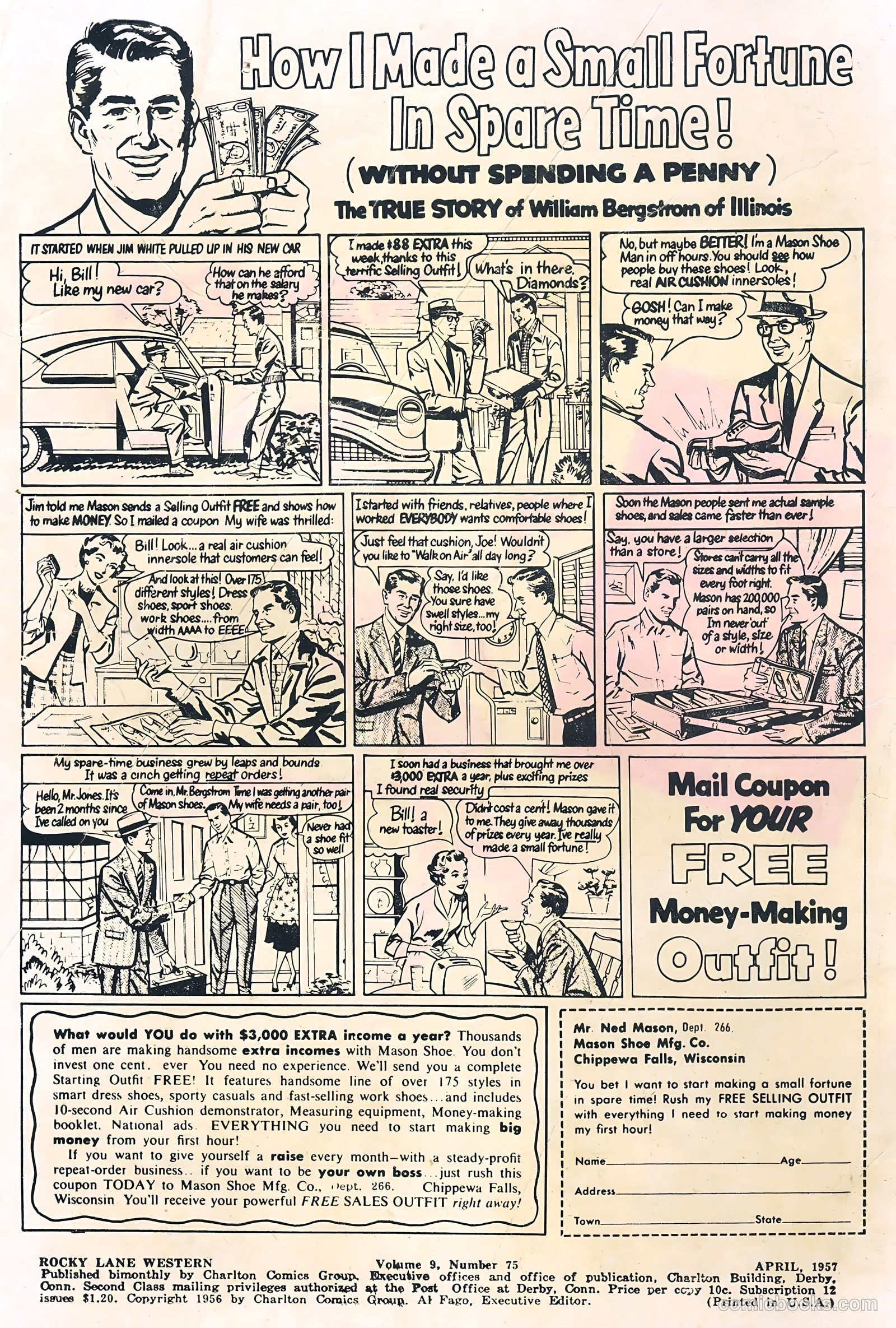 Rocky Lane Western #75 (1957) — page 2 of 36
