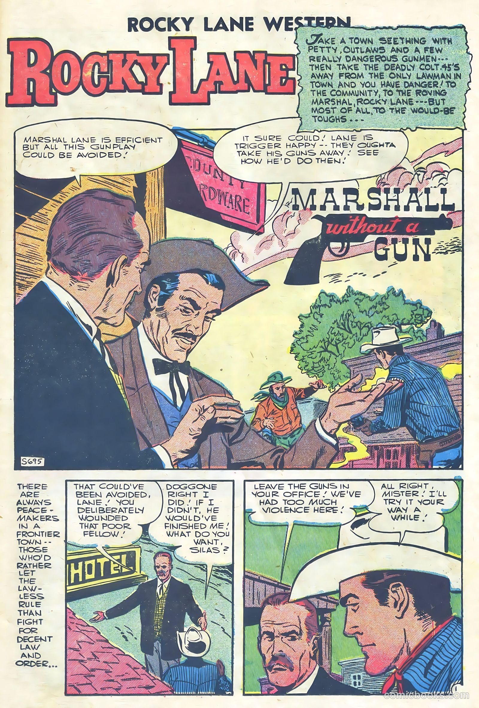 Rocky Lane Western #75 (1957) — page 11 of 36