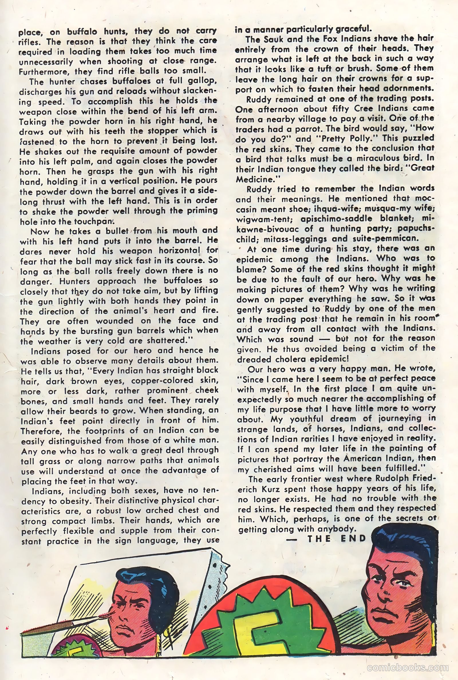 Rocky Lane Western #76 (1957) — page 17 of 36