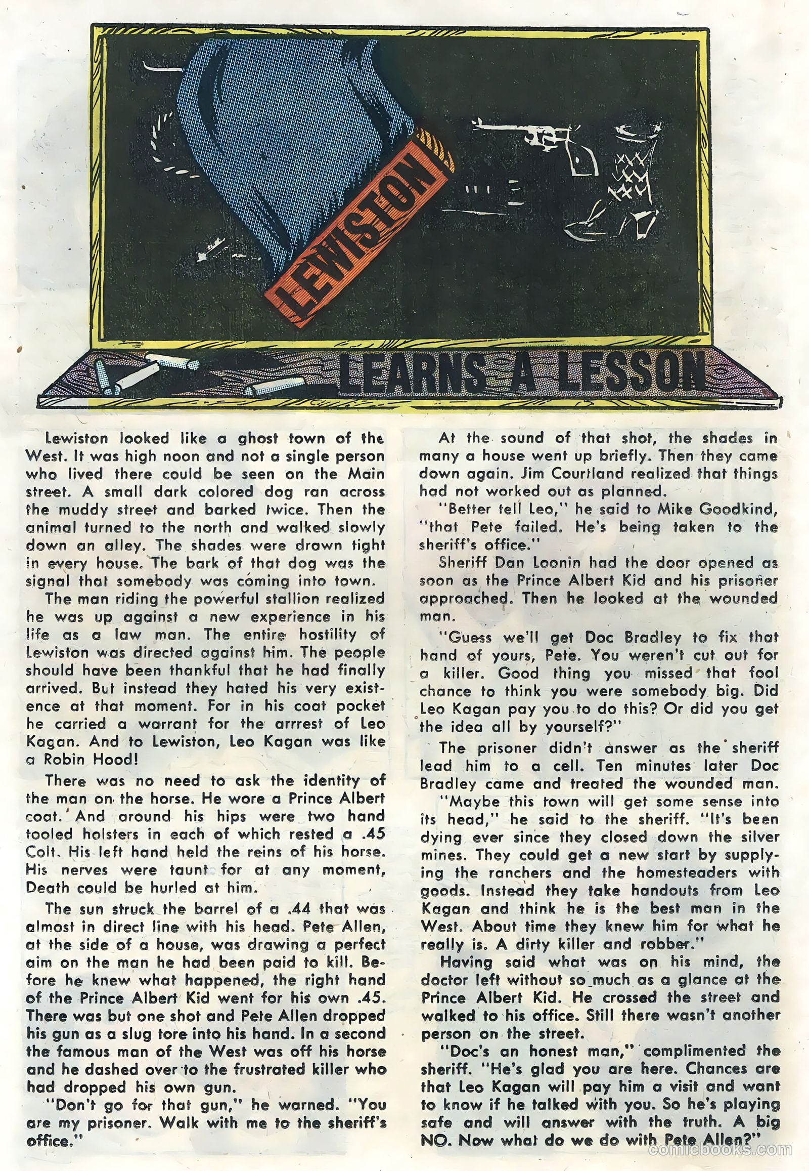 Rocky Lane Western #78 (1957) — page 18 of 36