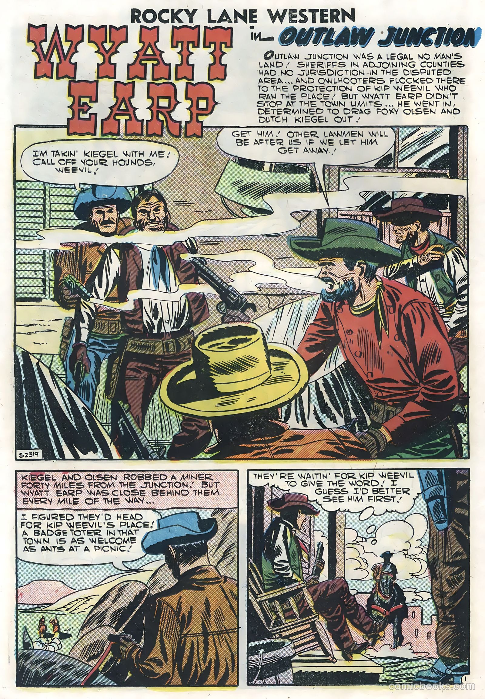 Rocky Lane Western #78 (1957) — page 26 of 36